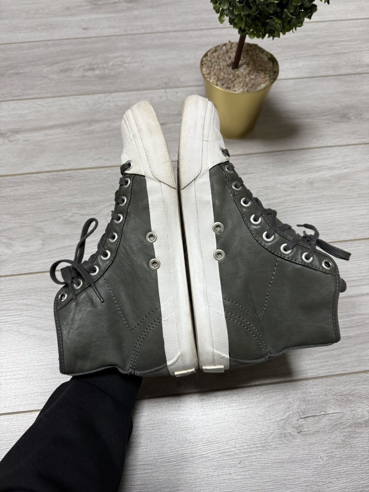 G-Star G star leather high sneakers boots Size US 9 / EU 42 - 6 Thumbnail