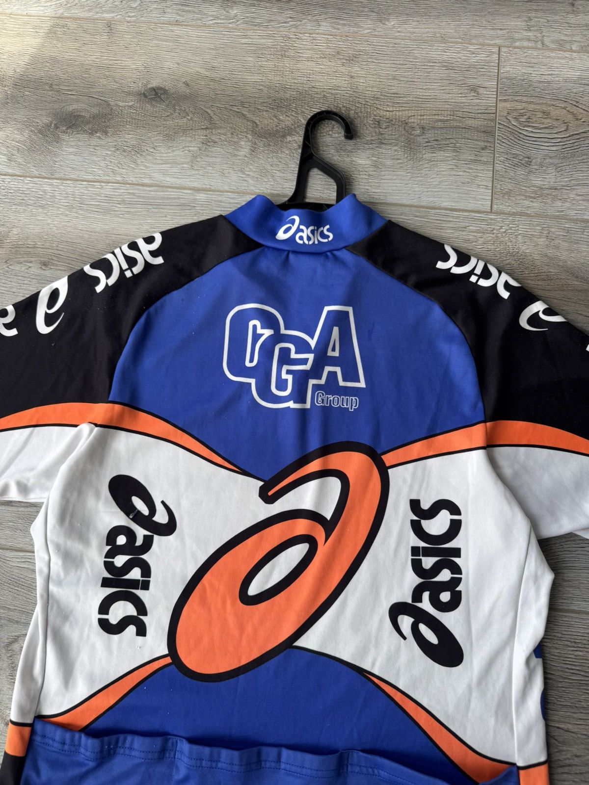 Asics Vintage 90s Asics Bike Team Official Cycling Jersey Size US M / EU 48-50 / 2 - 17 Thumbnail