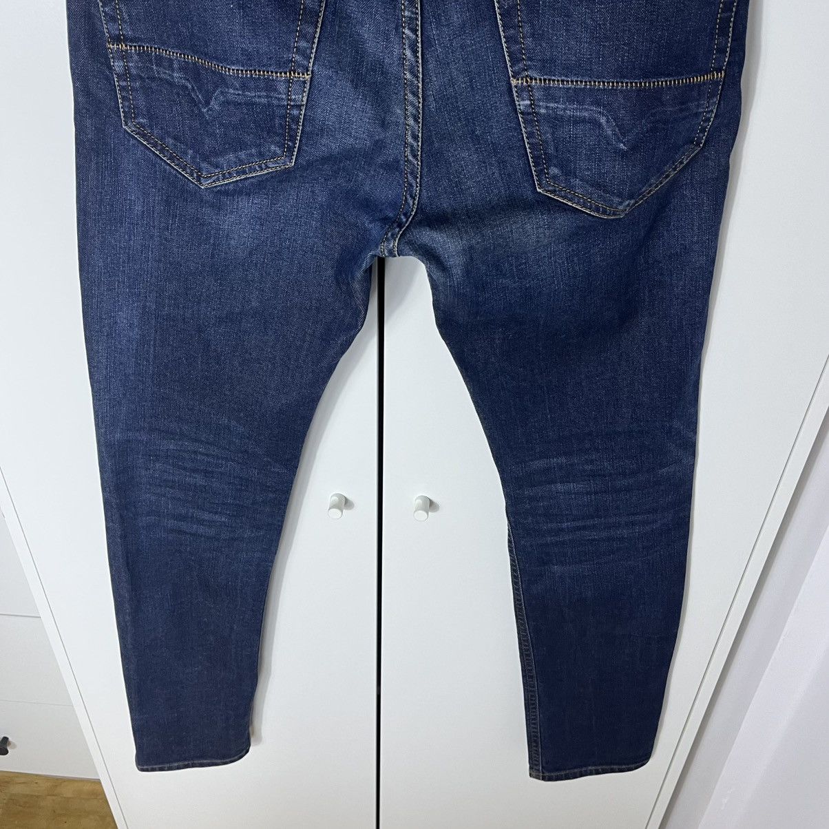Diesel Vintage Diesel Thommer Denim Blue Jeans Streetwear Y2K Size US 29 - 11 Thumbnail