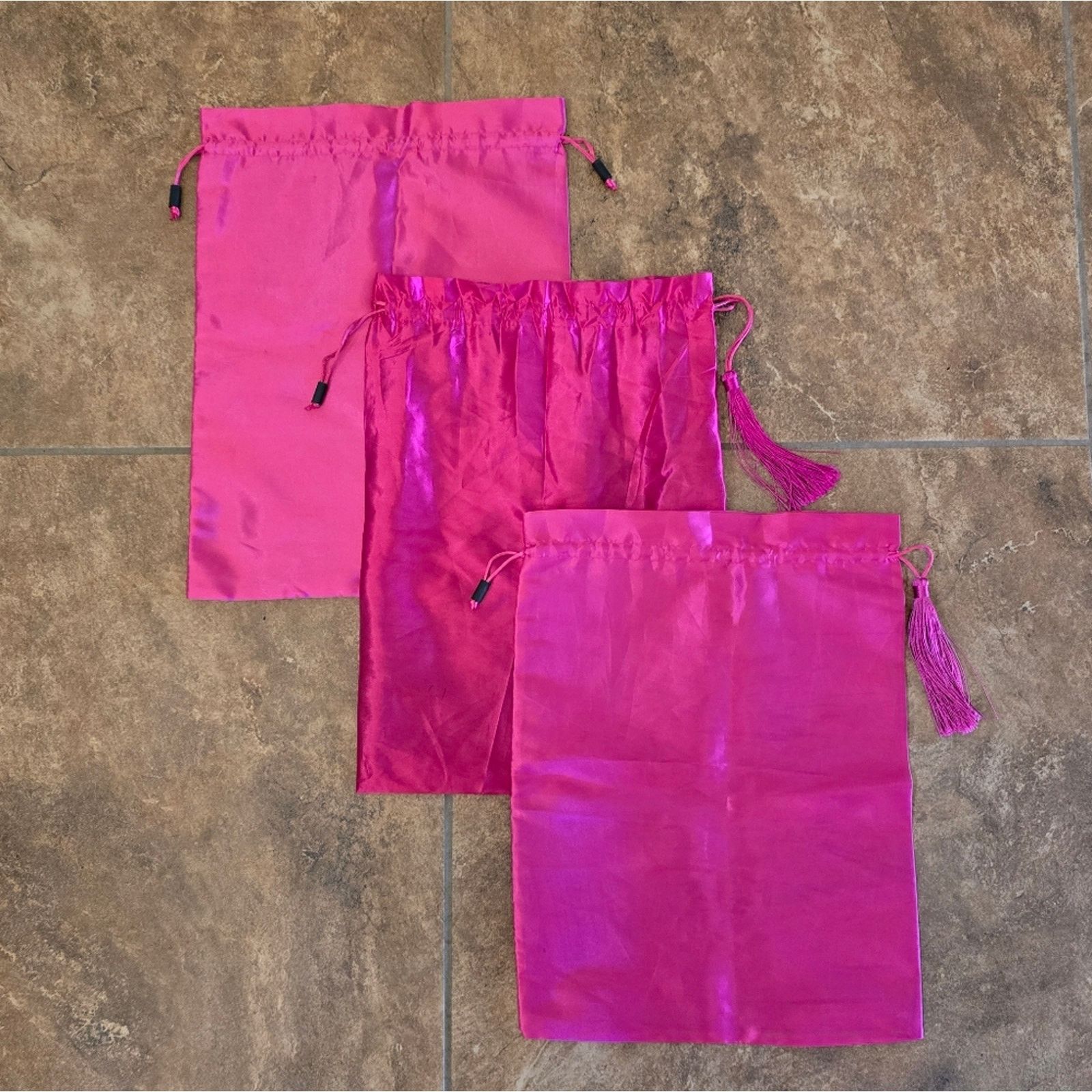 Other Pink Vibrant Satin Detailed Mini Bag Bundle Size ONE SIZE - 1 Thumbnail