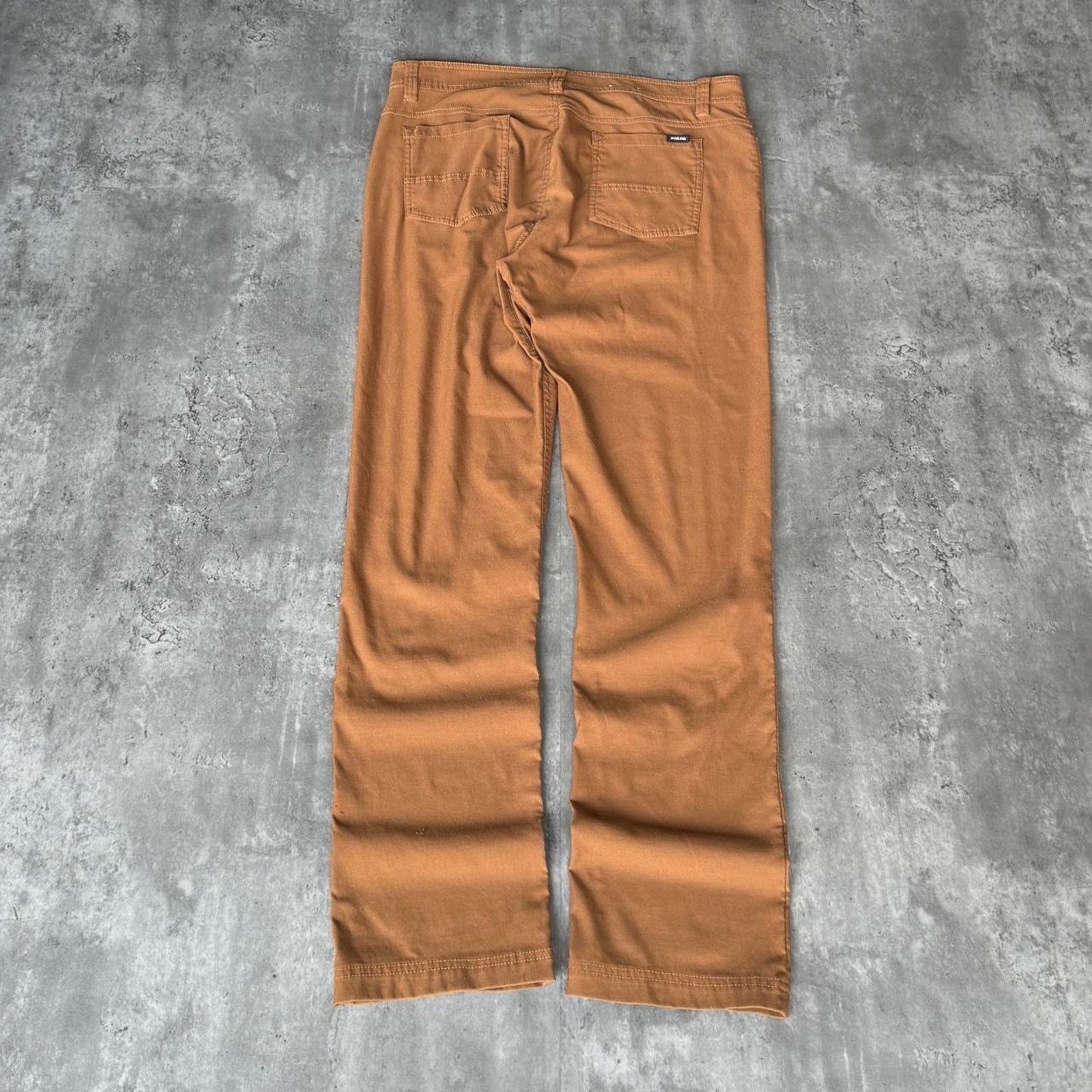 Japanese Brand × Prana × Vintage Prana Tan / Brown Slim Fit Lightweight Casual Chino Pants Size US 36 / EU 52 - 2 Thumbnail