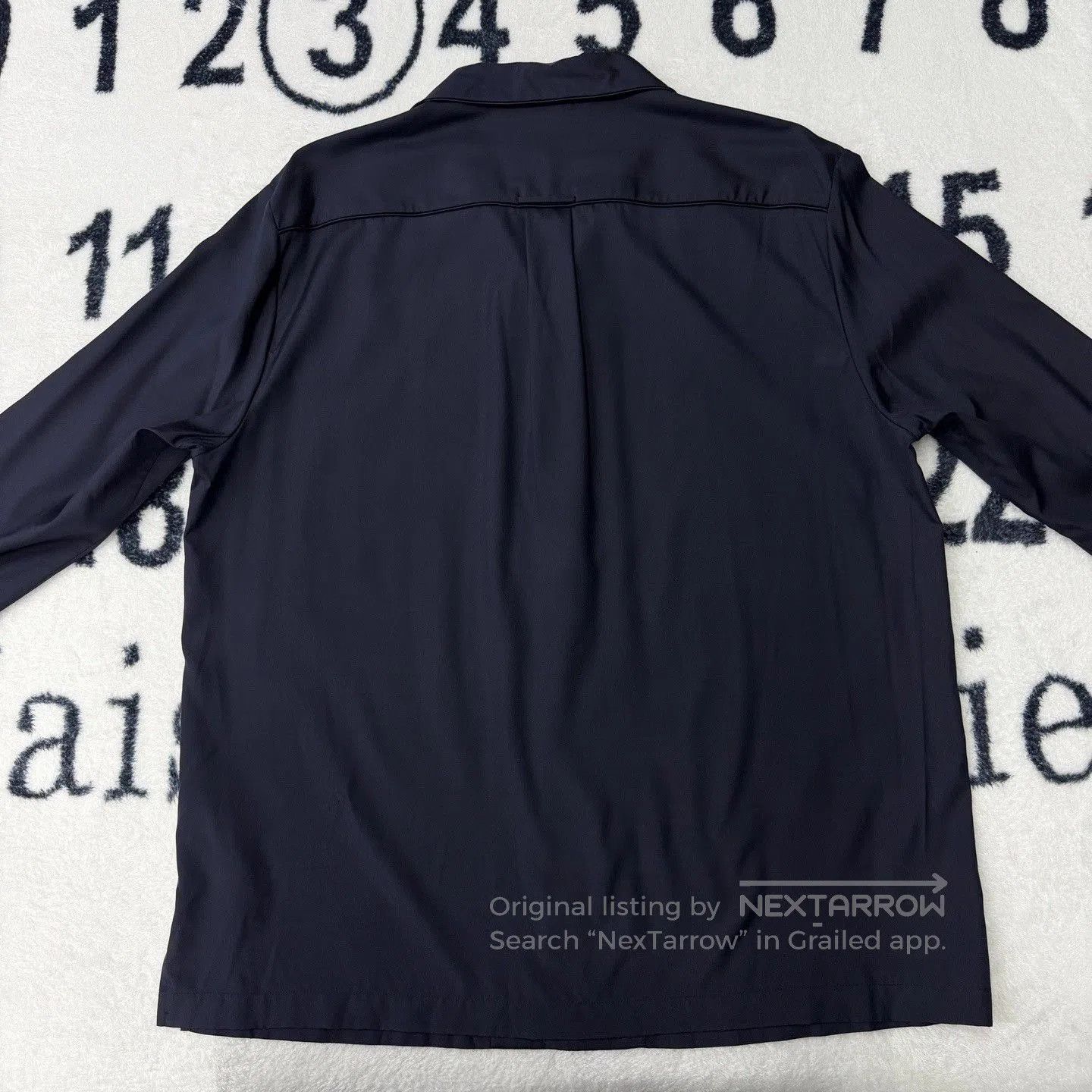 Louis Vuitton LV Blue Embroidered Silk Coat. Size US XL / EU 56 / 4 - 3 Thumbnail