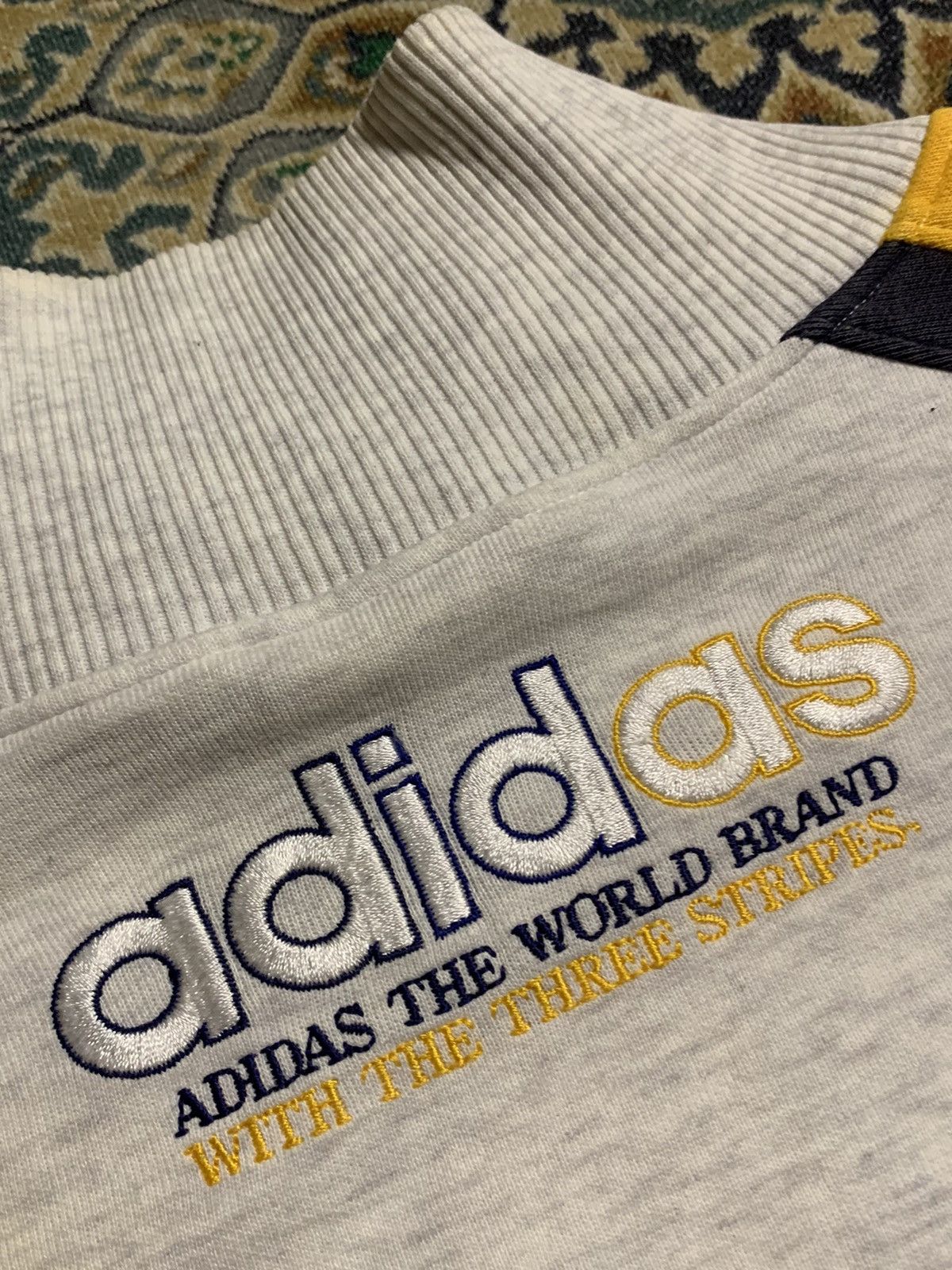 Adidas Rare Design Vintage Adidas Trefoil Size US L / EU 52-54 / 3 - 9 Thumbnail