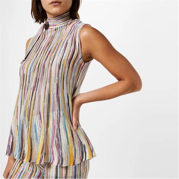 Missoni o1g2r1mq1124 Tank Top in Multicolor Size S / US 4 / IT 40 - 4 Thumbnail