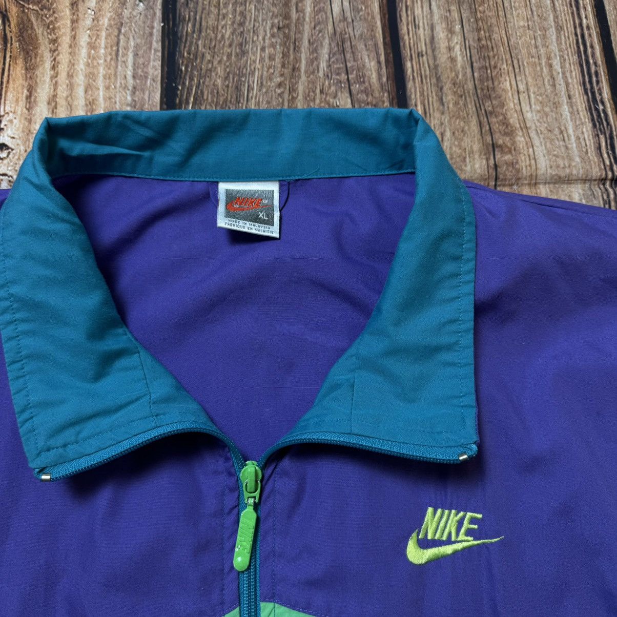 Nike × Vintage Vintage light jacket Nike Size US XL / EU 56 / 4 - 2 Thumbnail