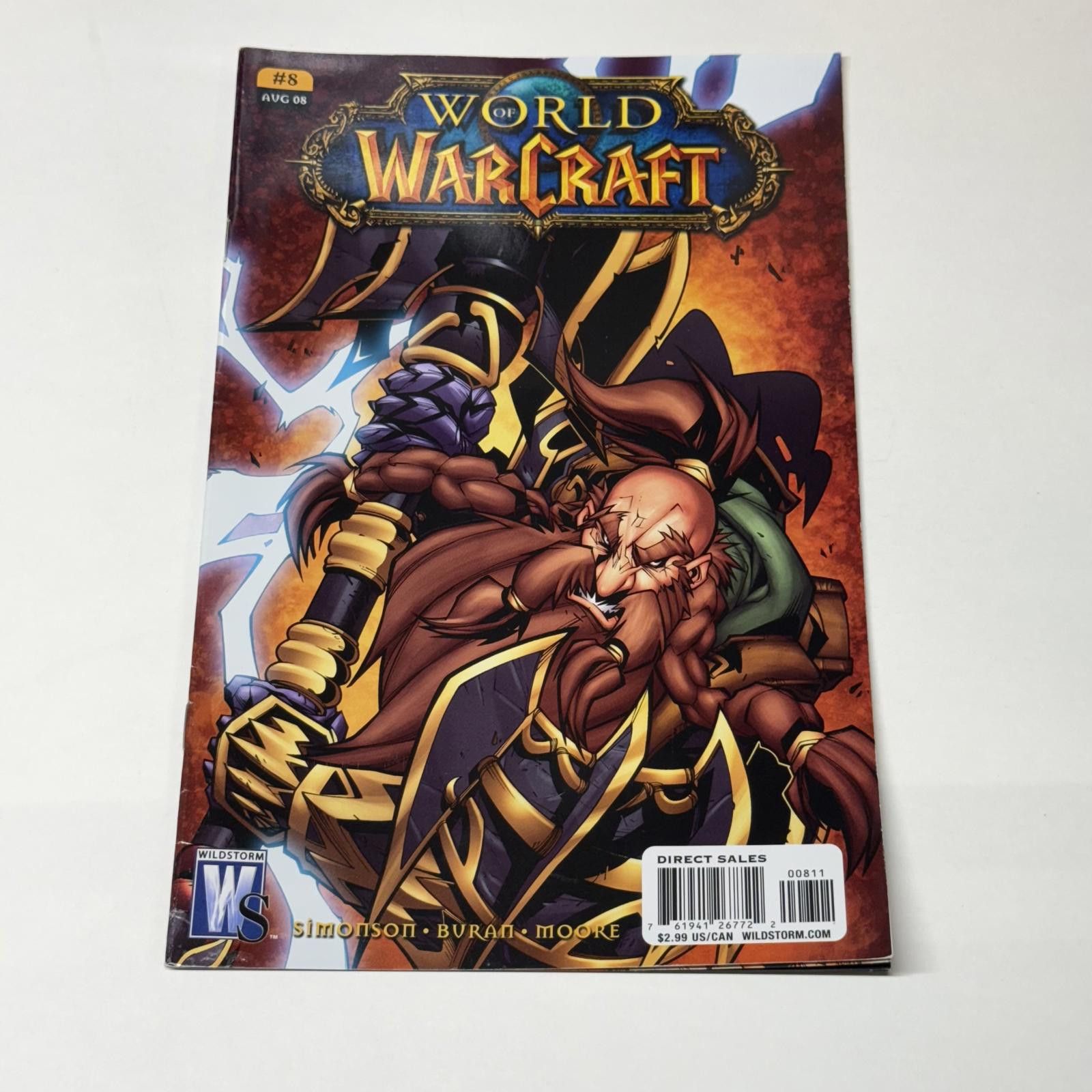Designer Wildstorm World of Warcraft #8 AUG 2008 WoW Comic Book 1st Size ONE SIZE - 2 Thumbnail