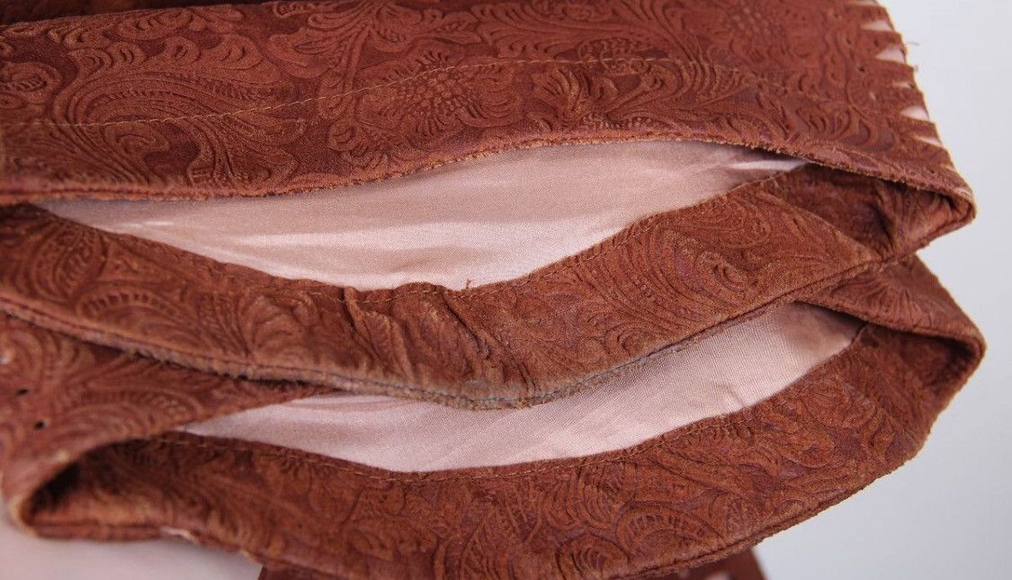 Dior Christian Dior Patterns Detail Leather Pants Size 28" / US 6 / IT 42 - 7 Thumbnail