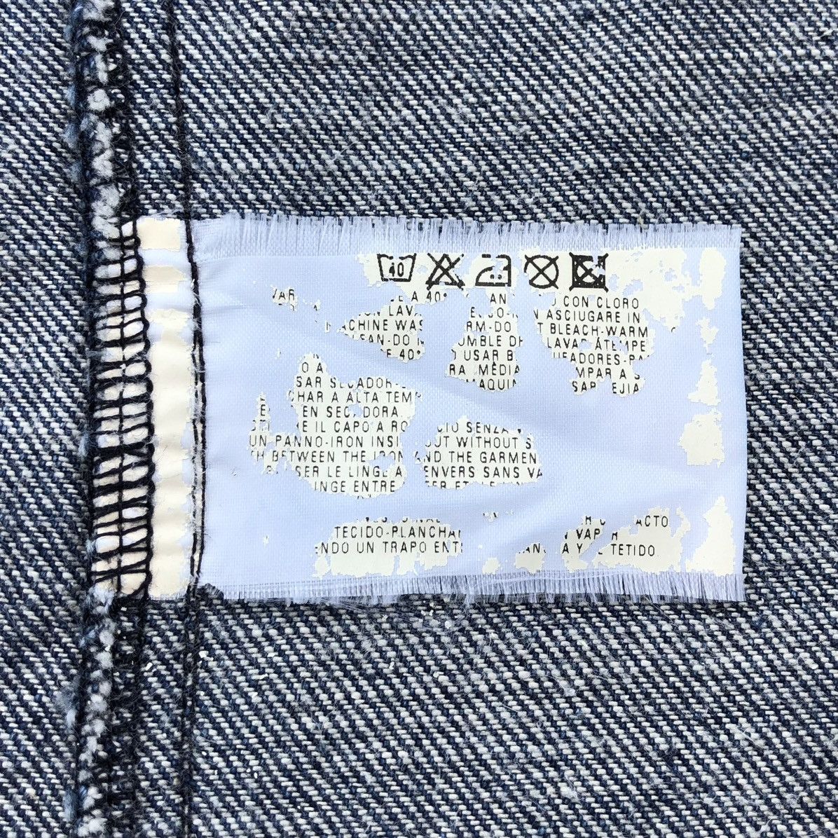 Armani Armani Jeans INDIGO Denim Snap Button JACKET Size M / US 6-8 / IT 42-44 - 16 Thumbnail