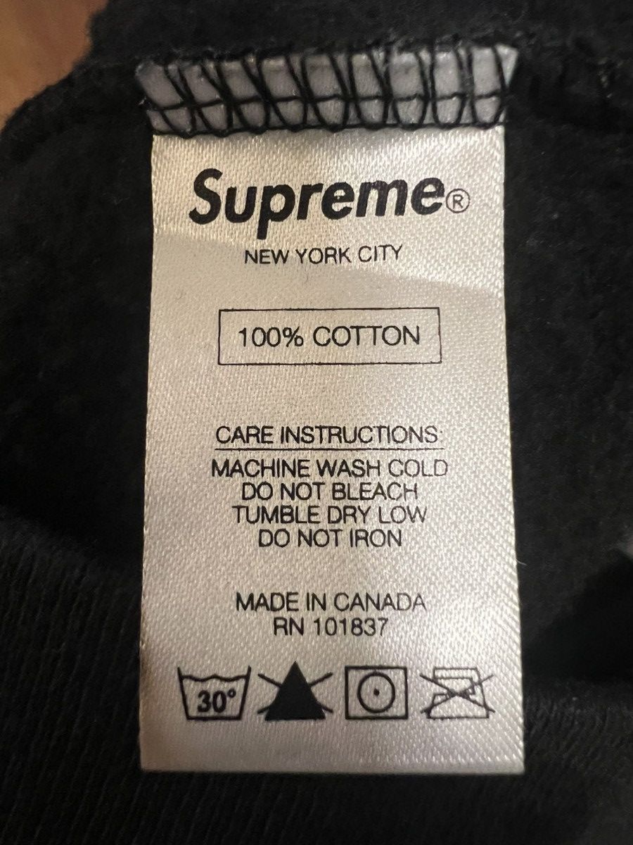 Hypebeast Supreme Split Hood Zip Up Sweater FW16 Black Rare Hoodie Size US L / EU 52-54 / 3 - 8 Thumbnail