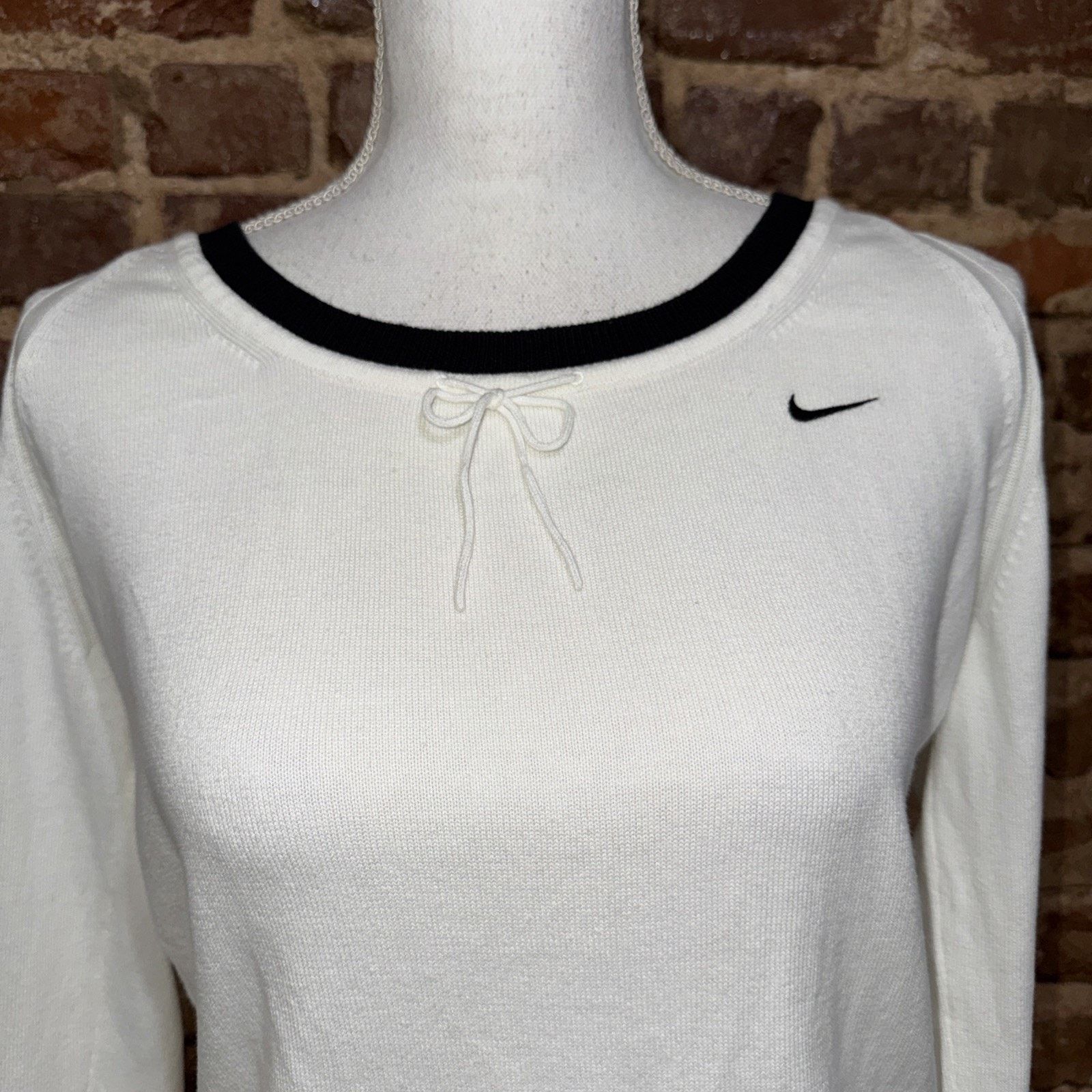 Nike Vintage Nike Women’s Ringer Lightweight Sweater Hong Kong M Size M / US 6-8 / IT 42-44 - 2 Thumbnail