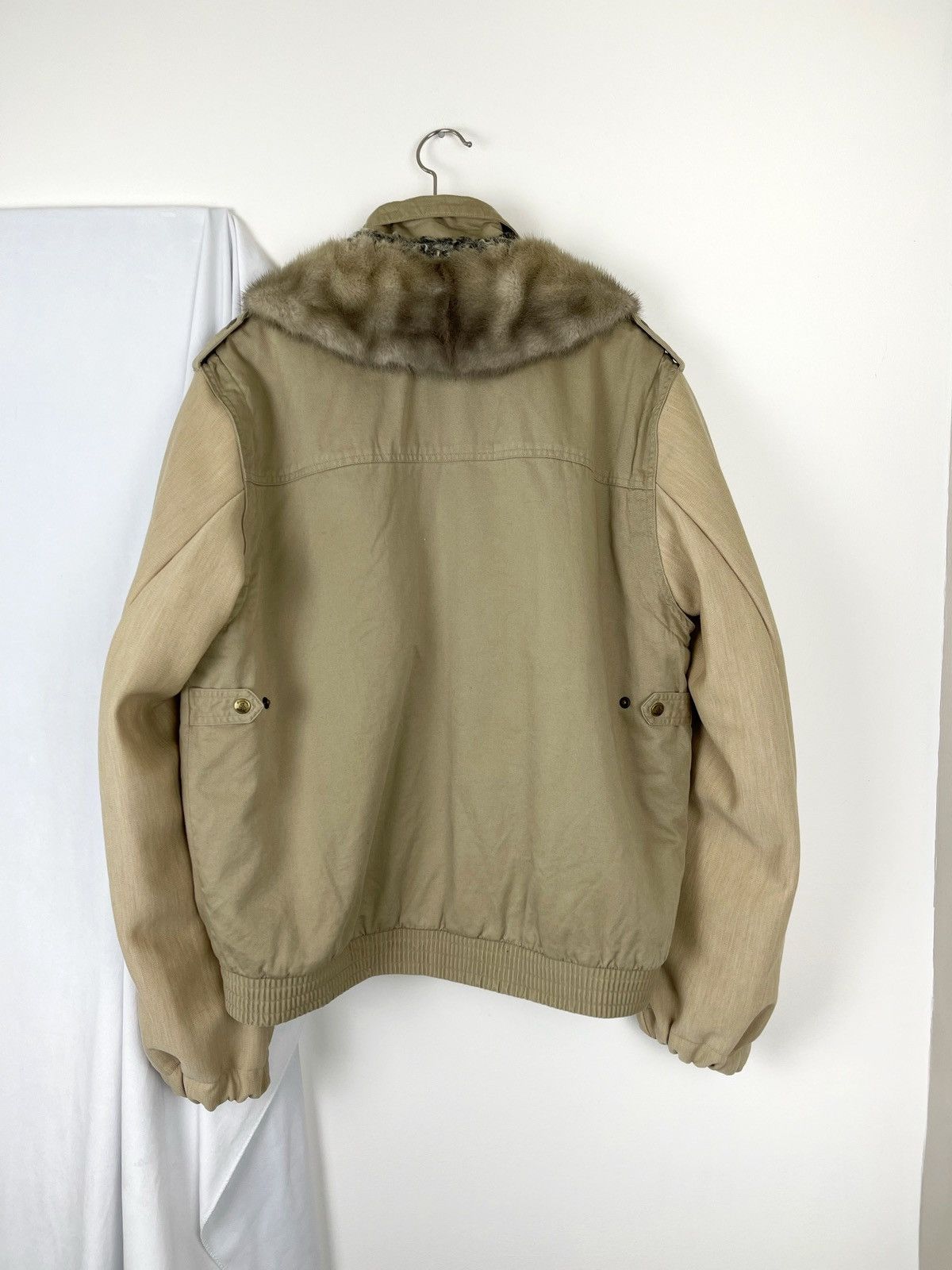 Chorley Chorley Upcycled Fur Tactical Bomber Jacket Shearling lined Size US L / EU 52-54 / 3 - 3 Thumbnail