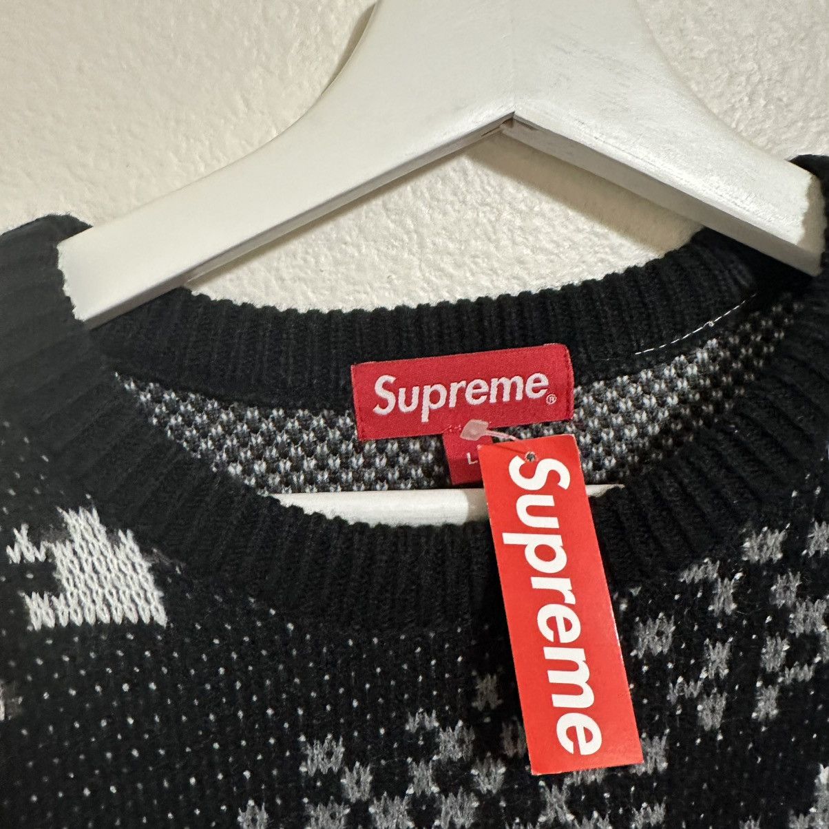 Supreme Supreme Digital Flag Sweater Size US L / EU 52-54 / 3 - 2 Thumbnail