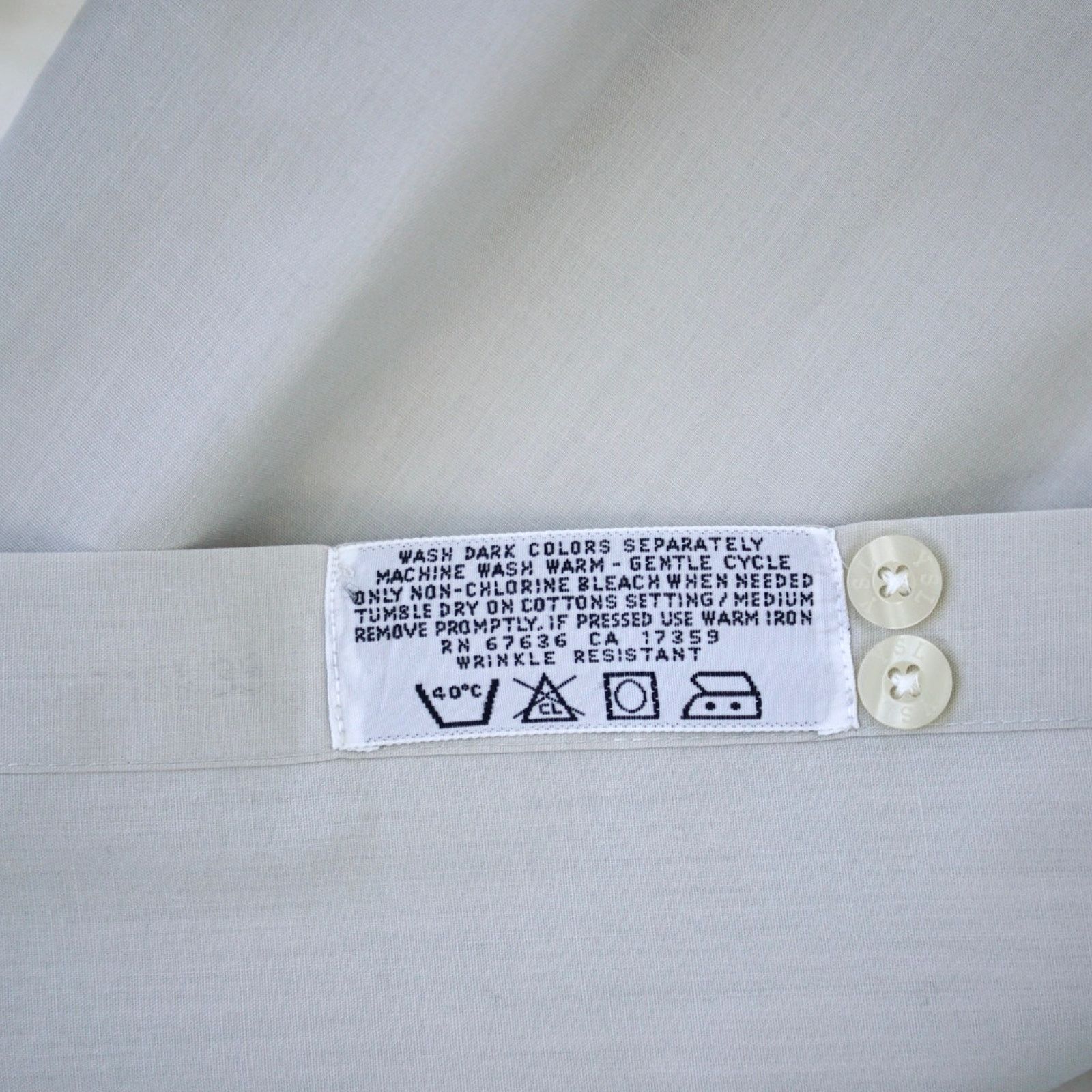 Vintage × Yves Saint Laurent Vintage 90s YSL Yves Saint Laurent Casual Shirt Mens Medium Size US M / EU 48-50 / 2 - 4 Thumbnail