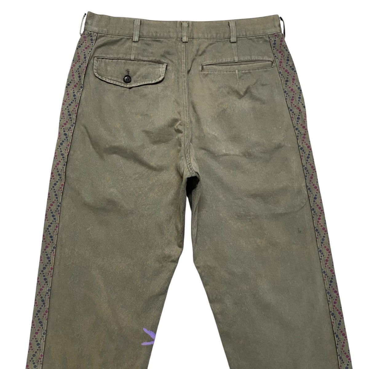 Comme des Garcons Homme AD2002 Comme Des Garcons Homme Painter Pants Faded Size US 28 / EU 44 - 9 Thumbnail