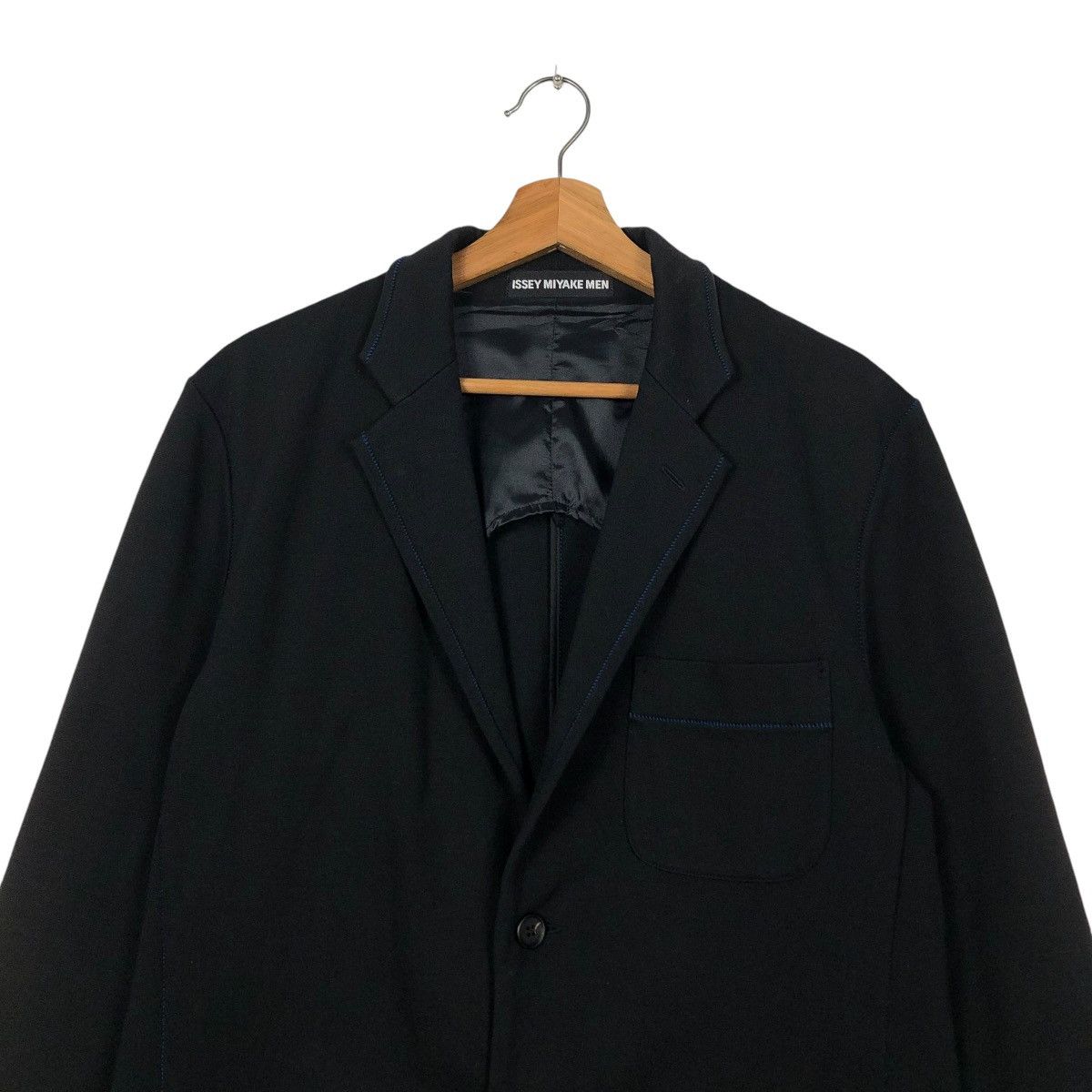 Issey Miyake 🔥ICONIC BLACK VINTAGE ISSEY MIYAKE MEN CHORE JACKET Size US M / EU 48-50 / 2 - 5 Thumbnail