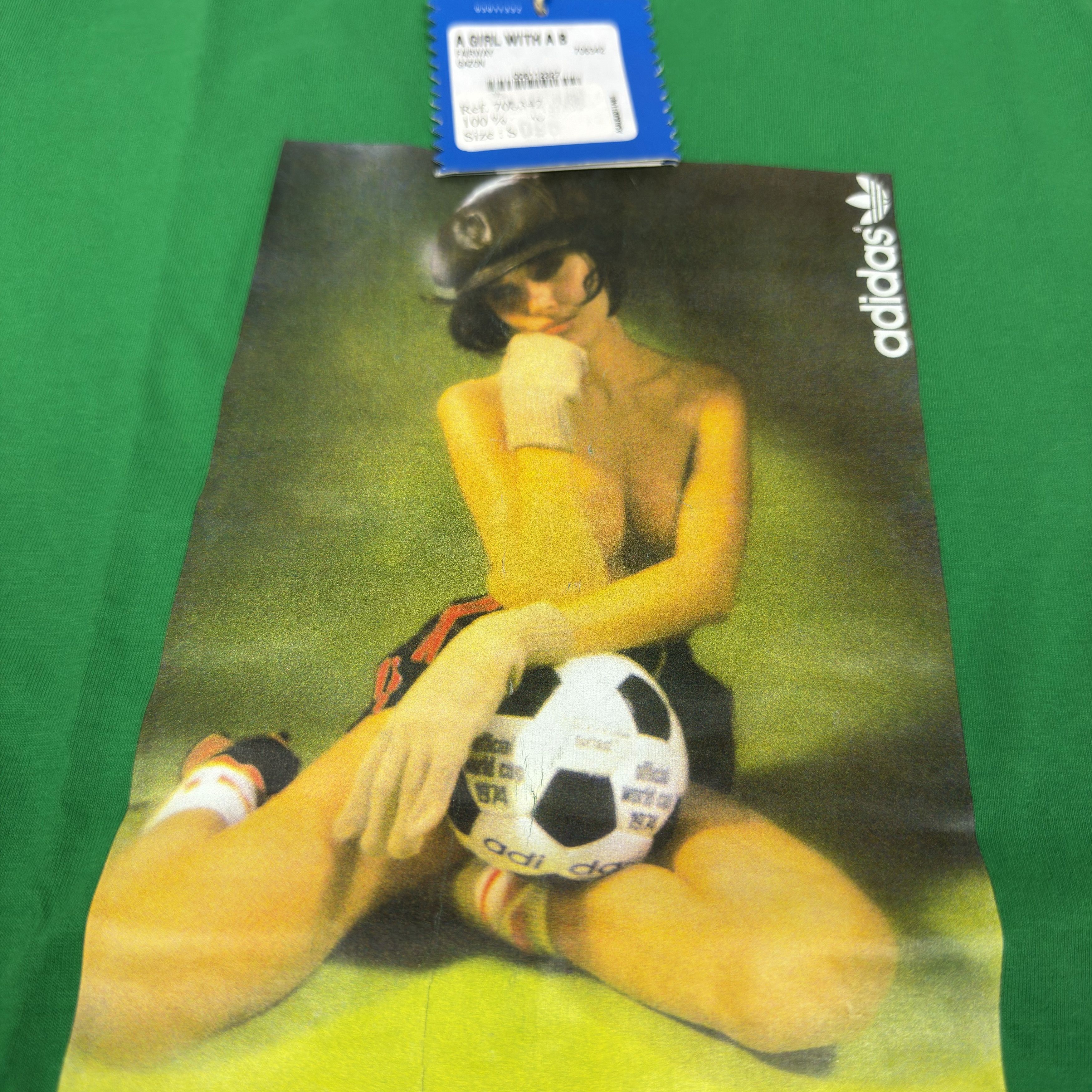Adidas Adidas mens A Girl with AB Fairway Gazon Graphic T-Shirt S Size US S / EU 44-46 / 1 - 3 Thumbnail