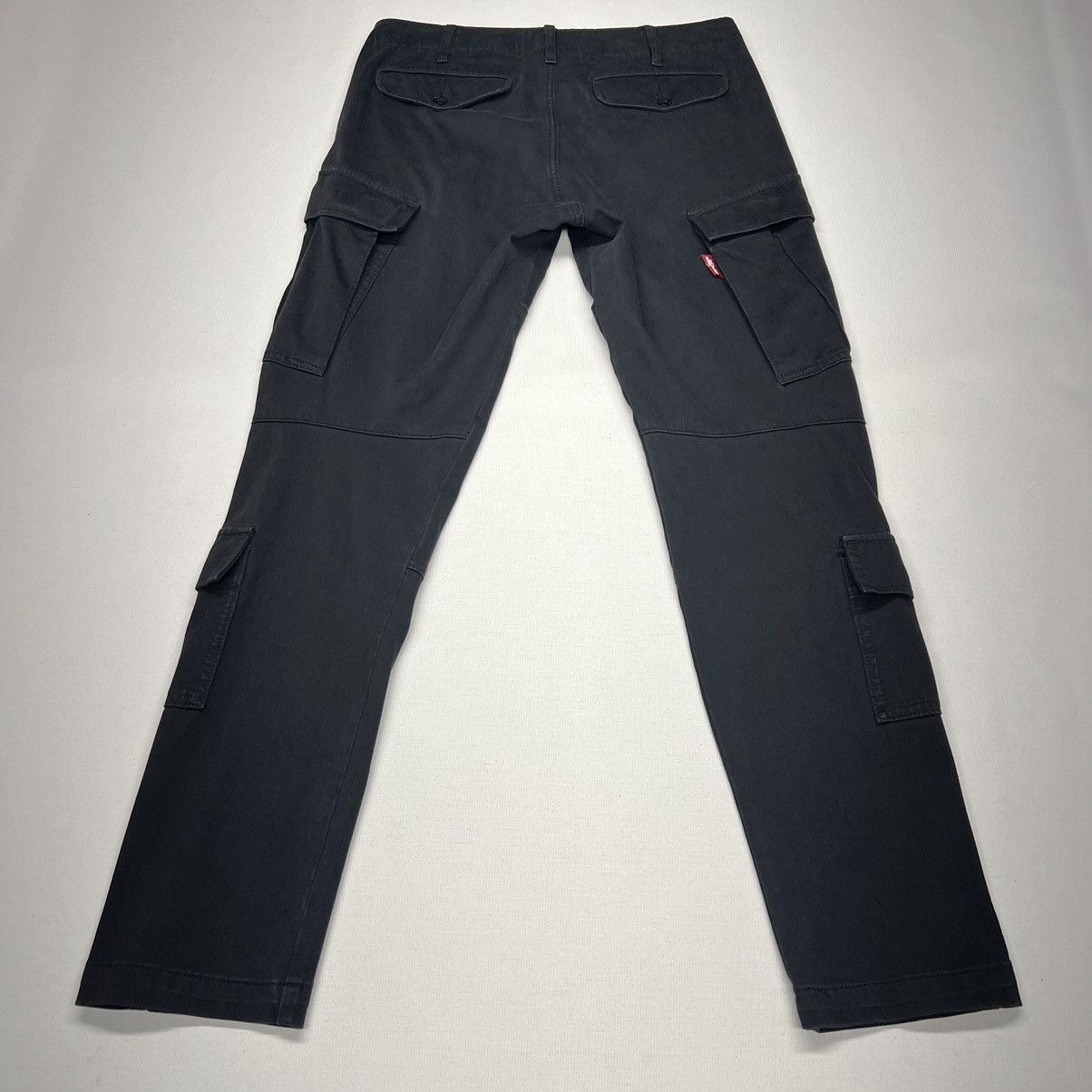Levi's Levis Premium Cargo Pants Black Pocket Tactical Utility Y2K Size US 30 / EU 46 - 14 Thumbnail