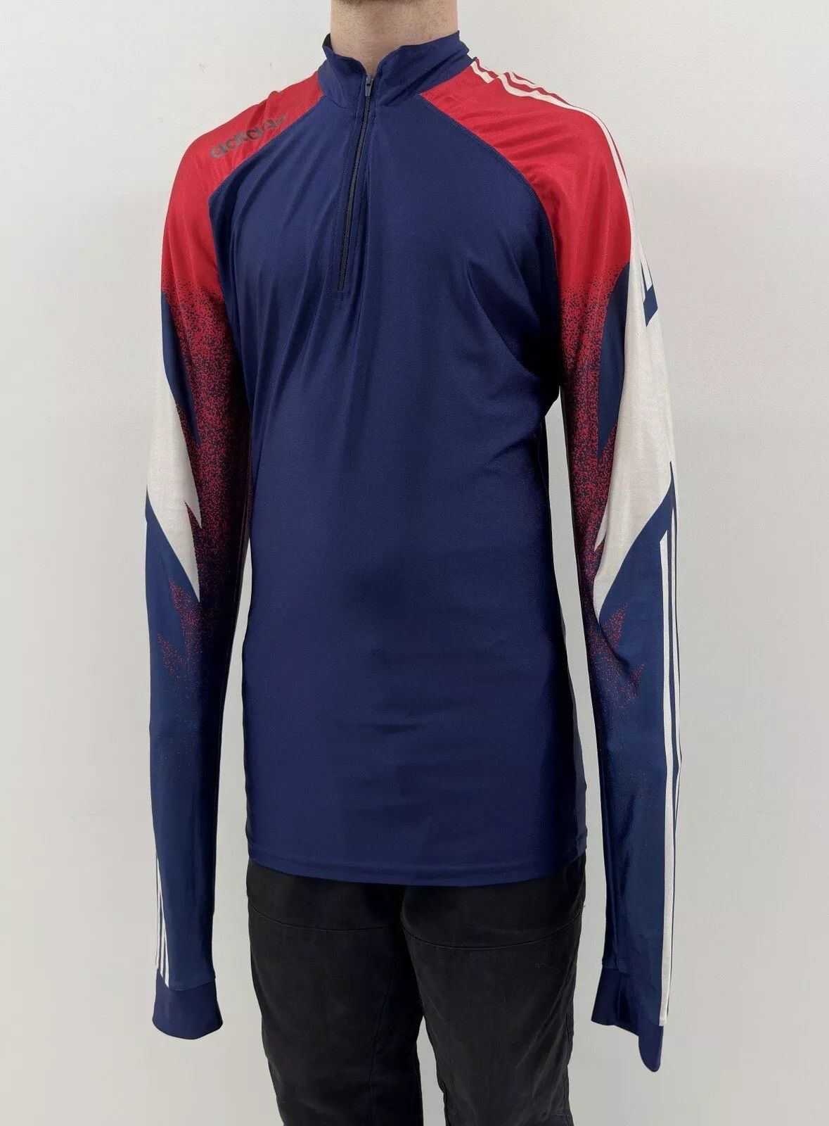Adidas VINTAGE 90s ADIDAS SKI ICE SKATES SHIRT LONG SLEEVE MENS Size US L / EU 52-54 / 3 - 1 Thumbnail
