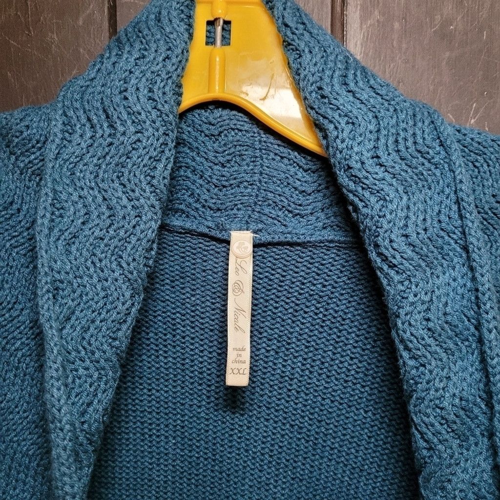 Leopold Bossert Leo & Nicole, oversized sweater, deep pine green, nwot, xxl Size XXL / US 16-18 / IT 52-54 - 2 Thumbnail
