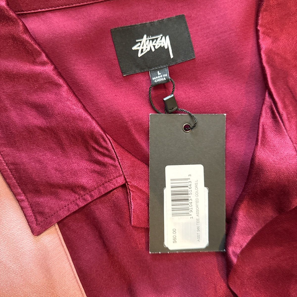 Stussy Stussy Two Toned Rayon Bowling Shirt Size US L / EU 52-54 / 3 - 4 Thumbnail