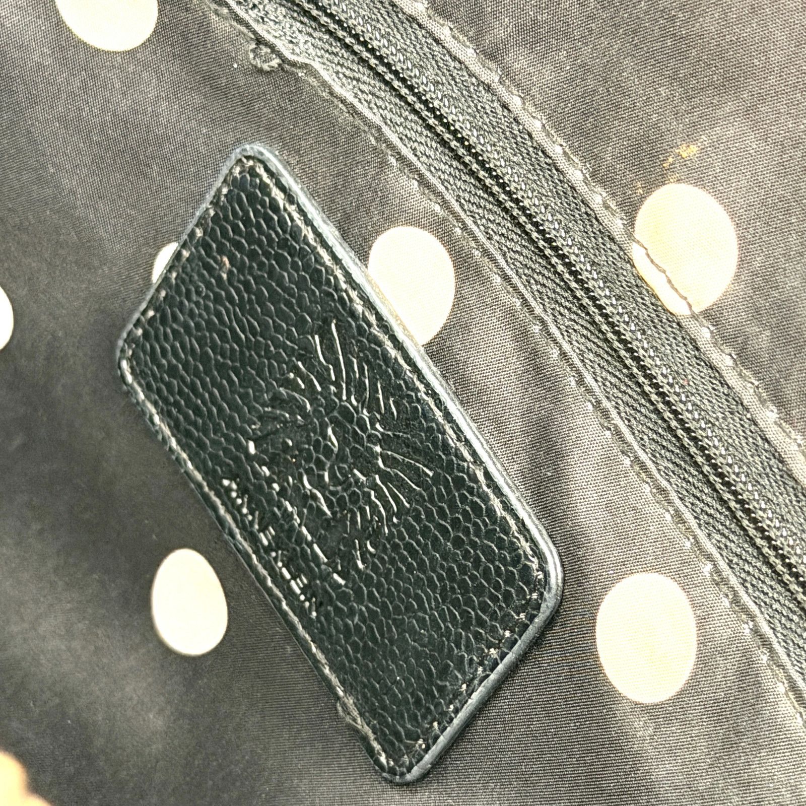 Anne Klein Vintage Y2K Black Structured Top Handle Doctor Bag Size ONE SIZE - 7 Thumbnail