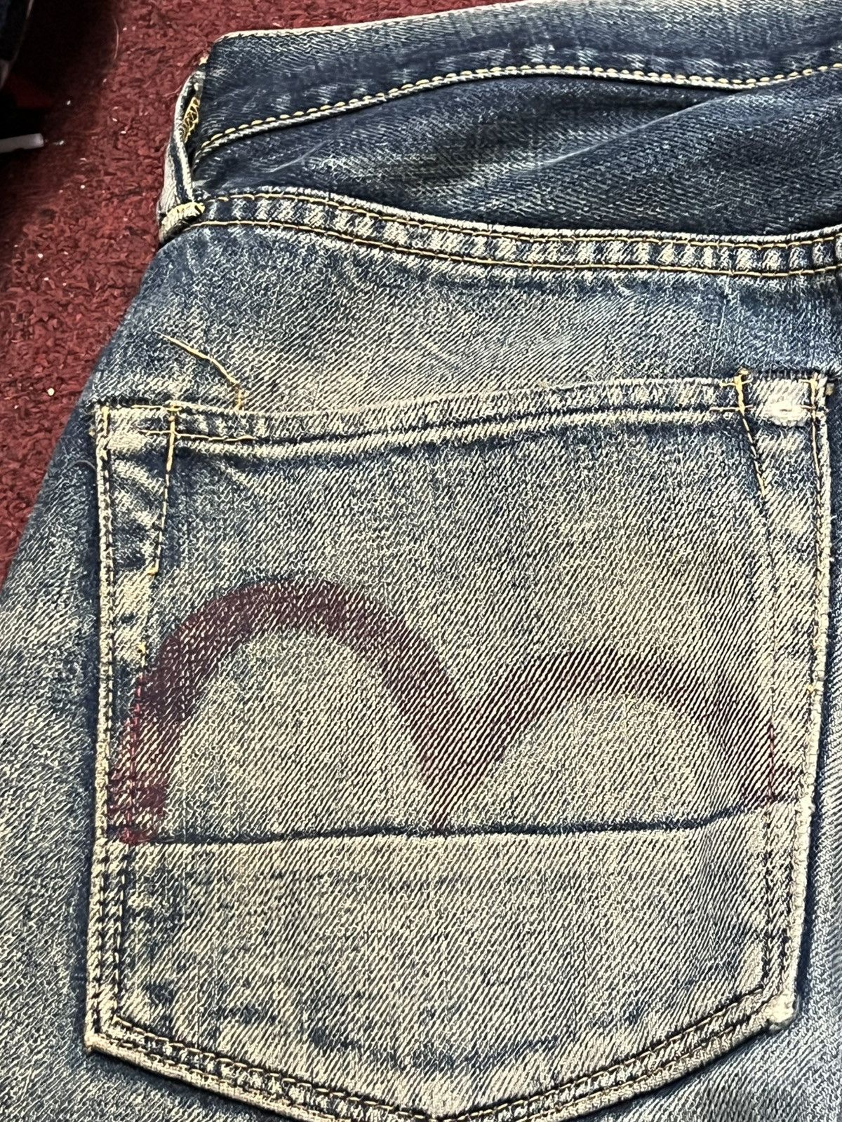Evisu VTG JAPANESE Men's EVISU NO:2 SELVEDGE Size US 31 - 10 Thumbnail
