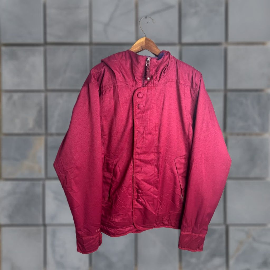 Burton Burton Jet Set Insulated Jacket Women XL Maroon Red Snowboard Winter Zip Hooded Pockets 8/10 Jacket Size XL / US 12-14 / IT 48-50 - 1 Thumbnail