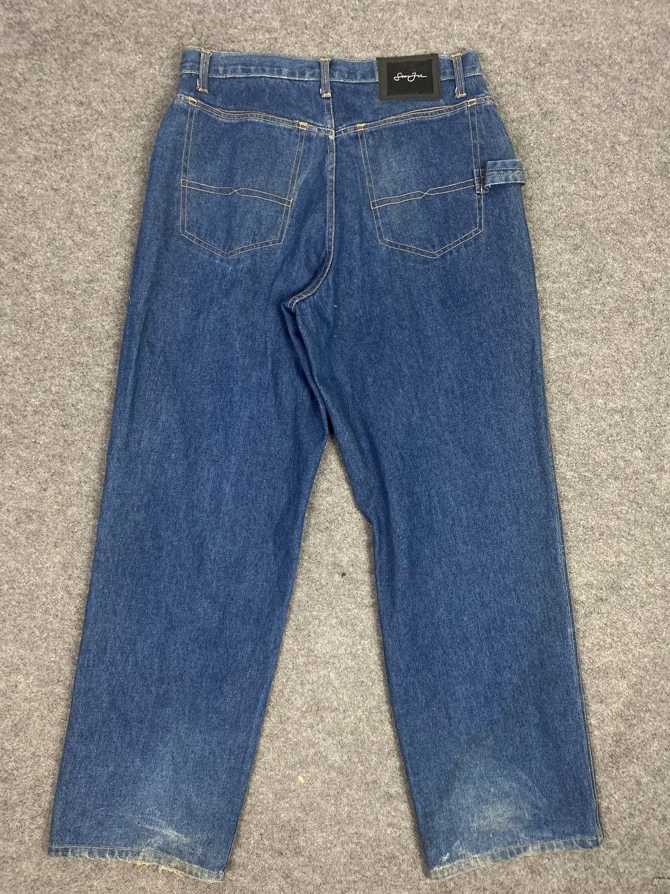 Sean John vintage sean john baggy denim embroided logo nice design Size US 34 / EU 50 - 1 Thumbnail
