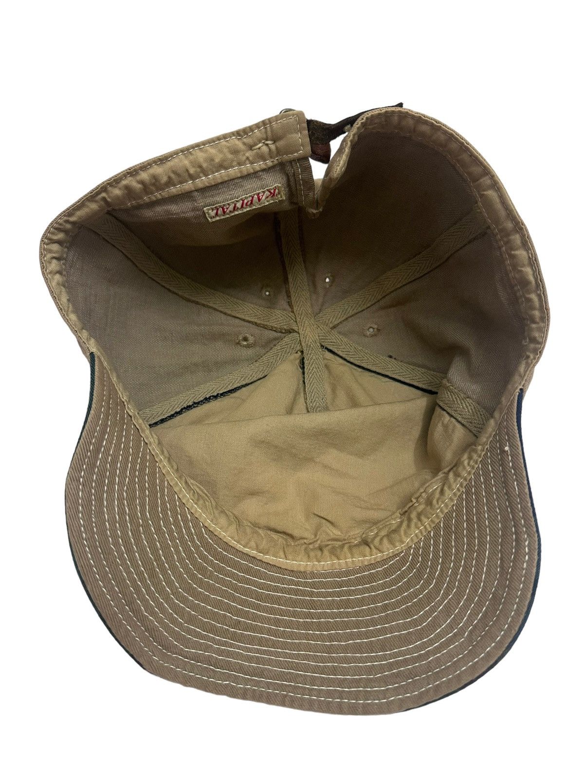 Kapital RARE ‼️ Kapital 🇯🇵 Checked Multicolor Old Man Sea Hat cap Size ONE SIZE - 7 Thumbnail