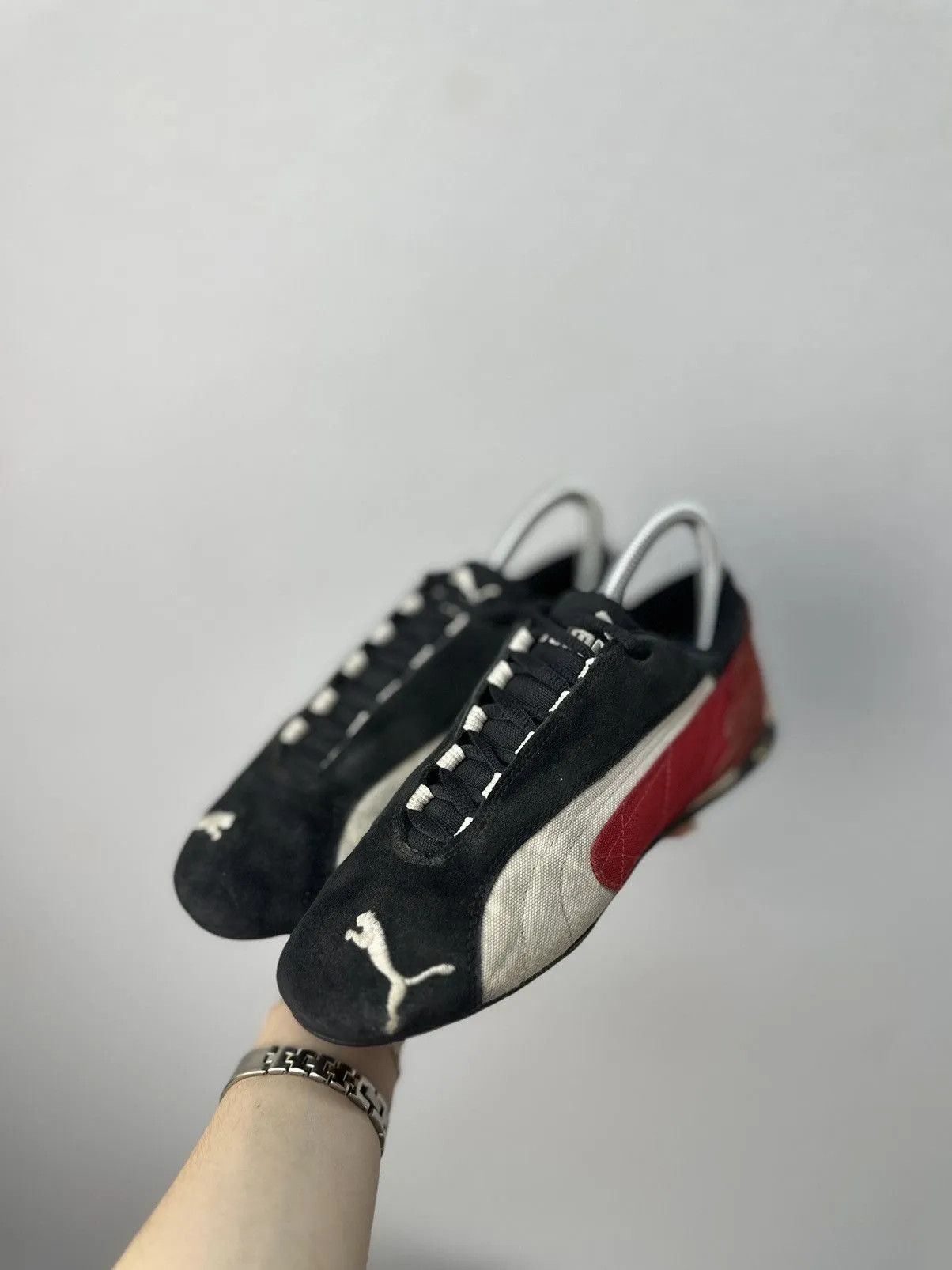 Puma Vintage Puma Speed Black Kanye West Hype Streetwear Asics Size US 8 / IT 38 - 1 Thumbnail