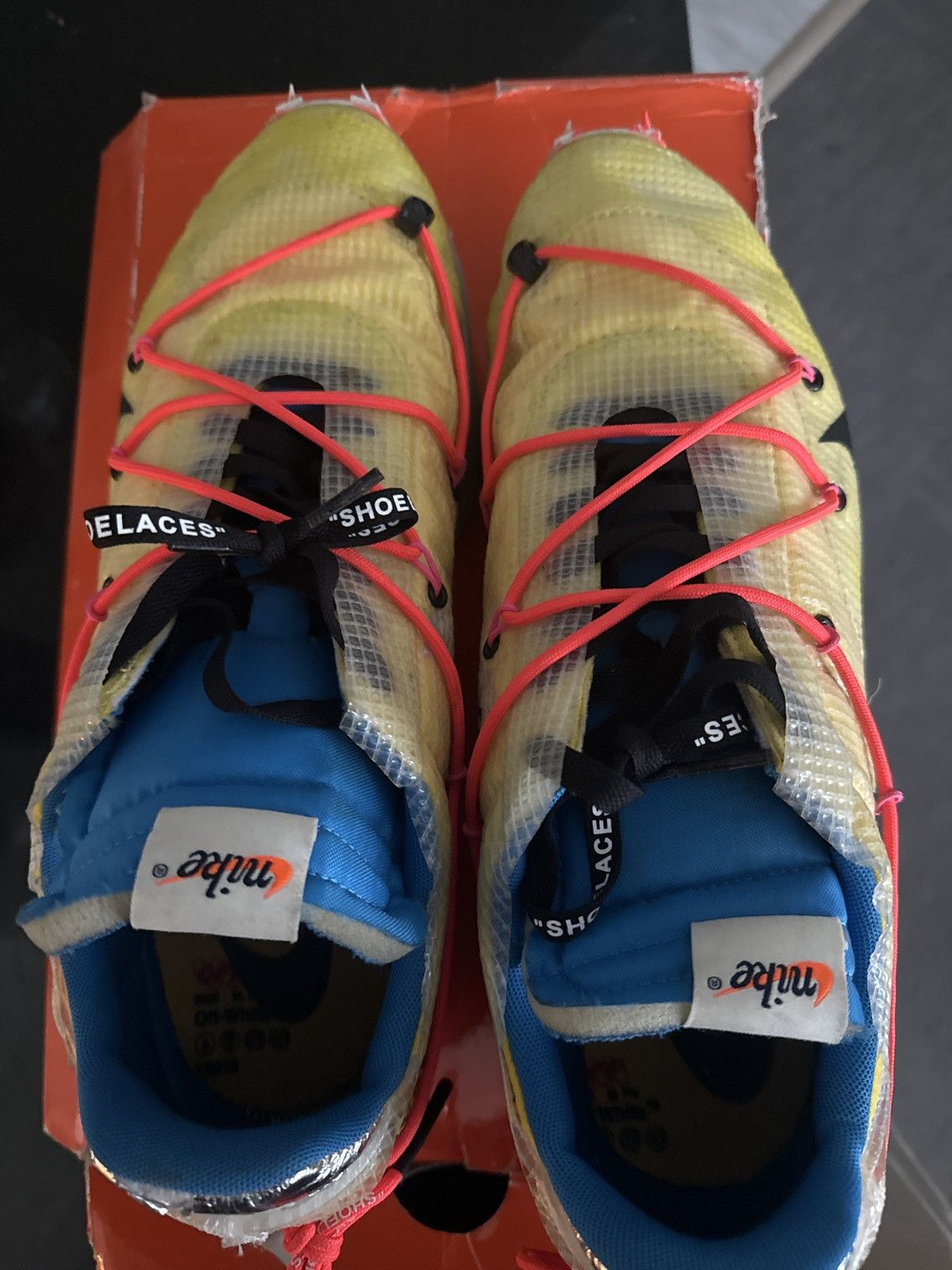 Nike × Off-White Nike Vapor Street Off-White Tour Yellow Size US 15 / EU 48 - 5 Thumbnail