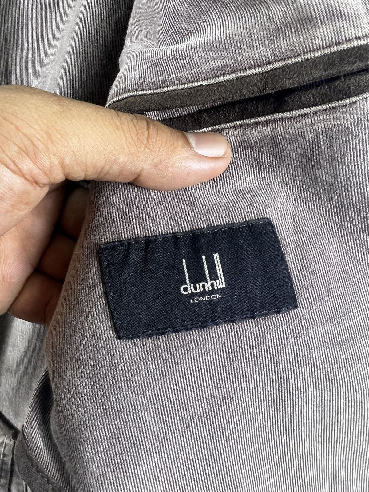 Alfred Dunhill 🔥 Alfred Dunhill stripes brown Regular Fit blazer Jacket - S Size US S / EU 44-46 / 1 - 8 Thumbnail
