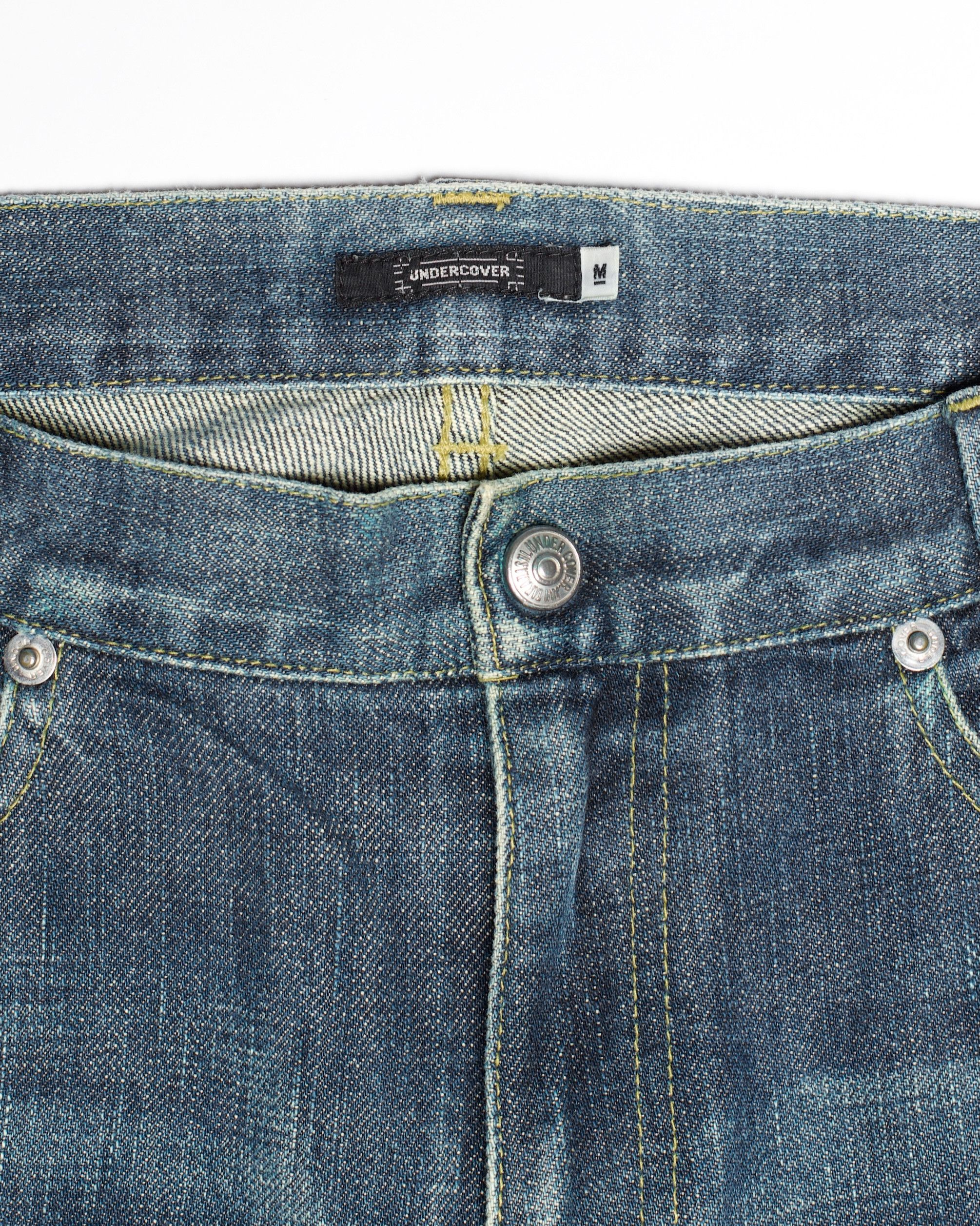 Undercover Undercover AW 2001 D.A.V.F. Denim Size US 31 - 5 Thumbnail