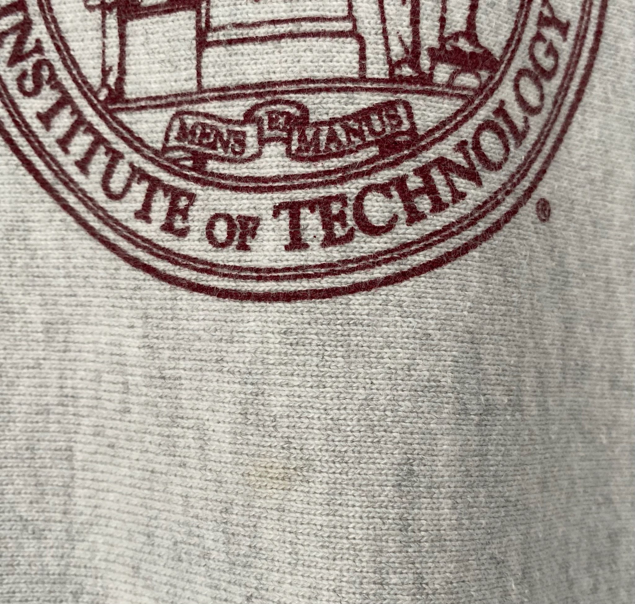 Champion Vintage Y2K Champion Reverse Weave MIT Grey Sweatshirt Small Size US S / EU 44-46 / 1 - 6 Thumbnail