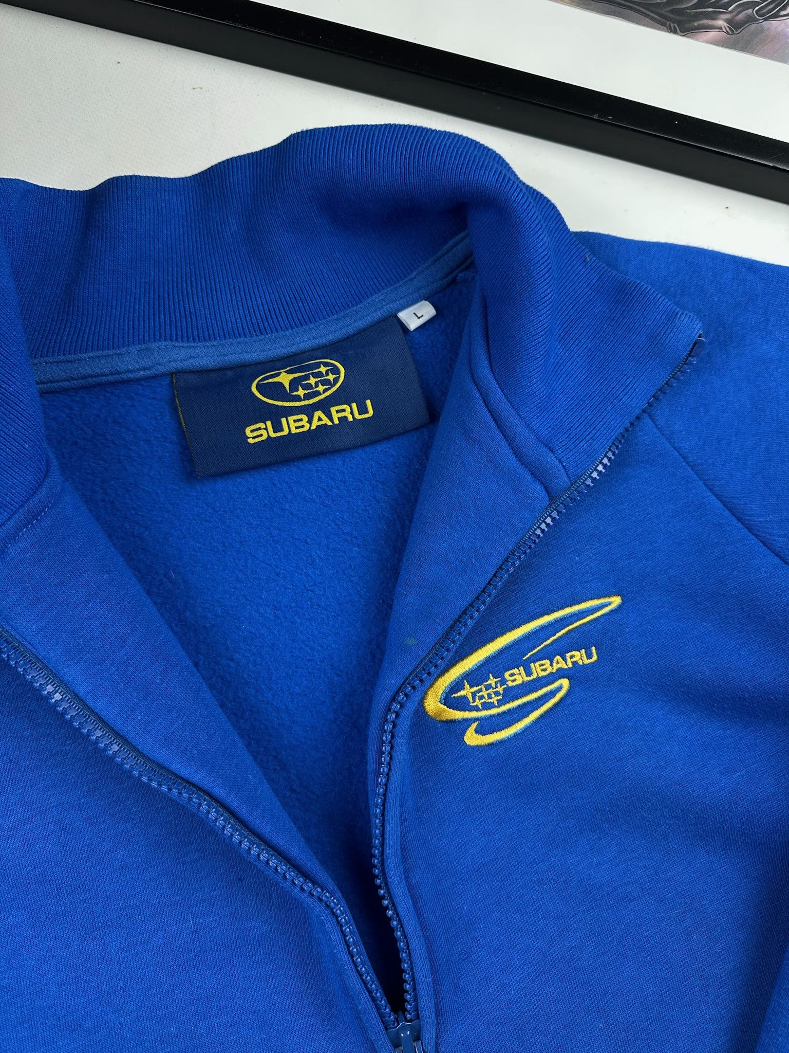 Vintage Subaru Rally Team Vintage Zip racing Sweater sweatshirt Size US S / EU 44-46 / 1 - 3 Thumbnail
