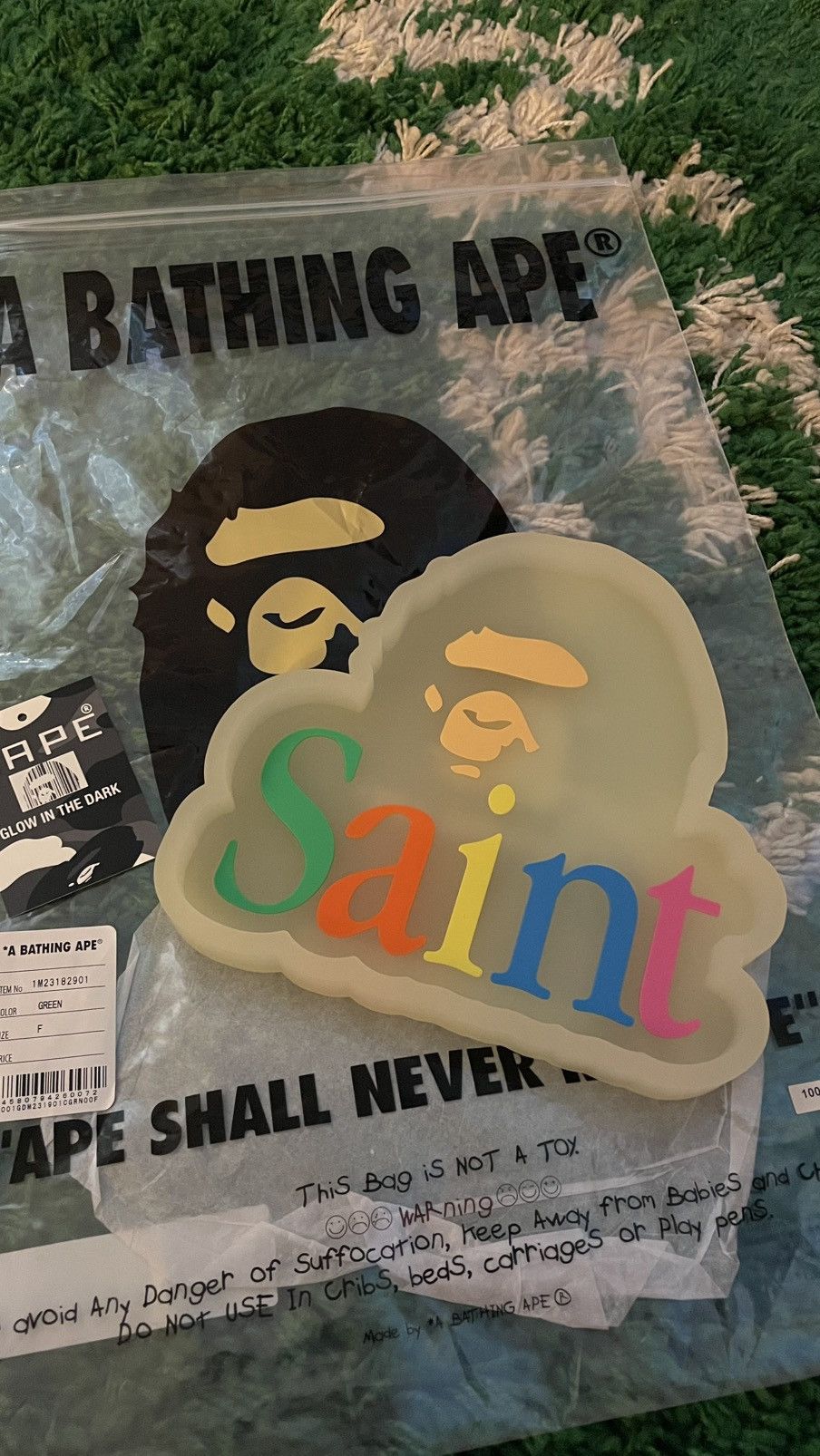 Bape × Saint Michael Saint MXXXXX glow in the dark tray bape Size ONE SIZE - 1 Thumbnail