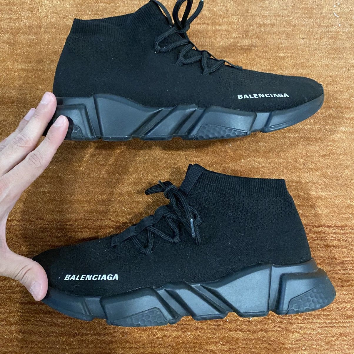 Balenciaga Balenciaga Speed Lace Up Trainers Size US 10 / EU 43 - 1 Thumbnail