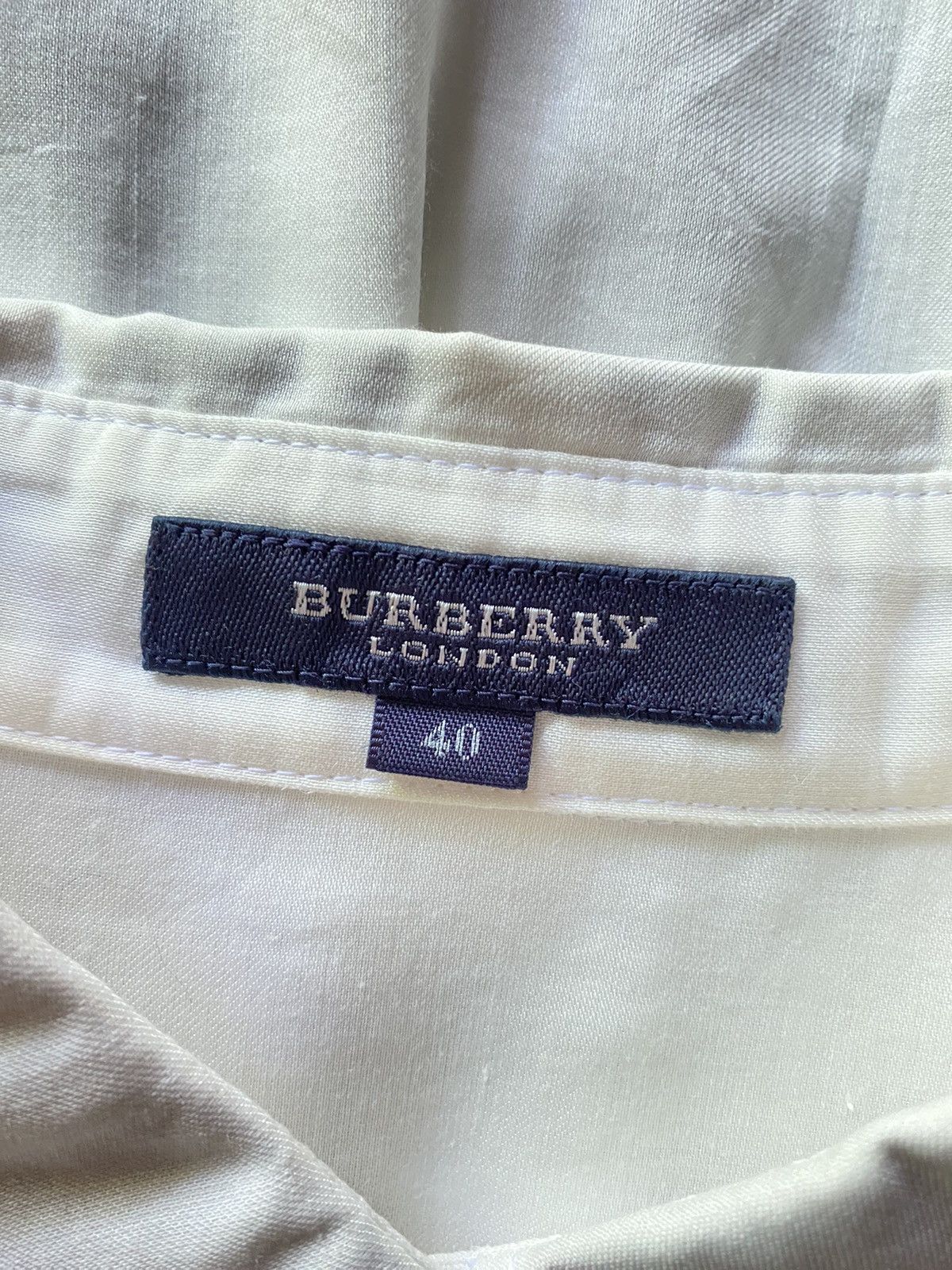 Burberry Burberry white shirt Size S / US 4 / IT 40 - 3 Thumbnail