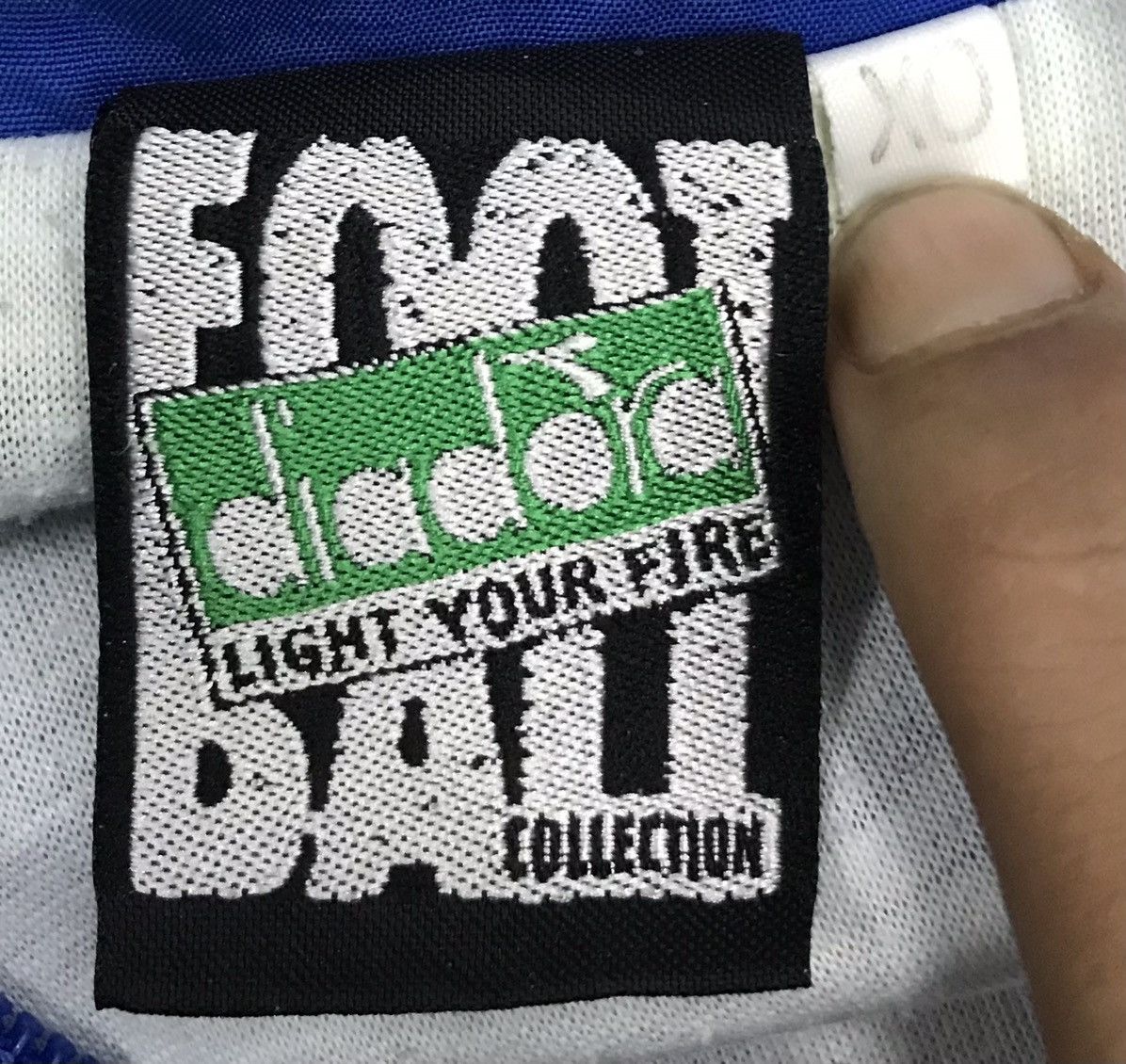 Diadora × Vintage Vintage Diadora Light Your Fire Jacket Size US XXL / EU 58 / 5 - 12 Thumbnail