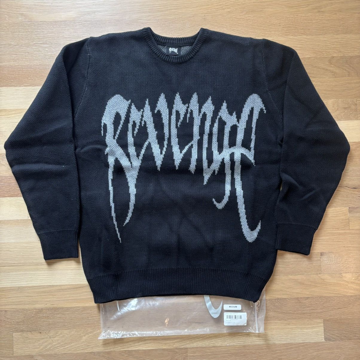 Revenge Revenge Knit Arc Logo Sweater Size US M / EU 48-50 / 2 - 2 Thumbnail
