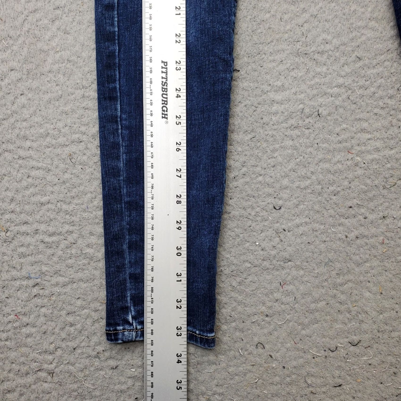 American Eagle Outfitters American Eagle Outfitters Jeans Womens 4 Blue Jegging Skinny Stretch Fit 5-Pocket Denim Size 27" / US 4 / IT 40 - 3 Thumbnail