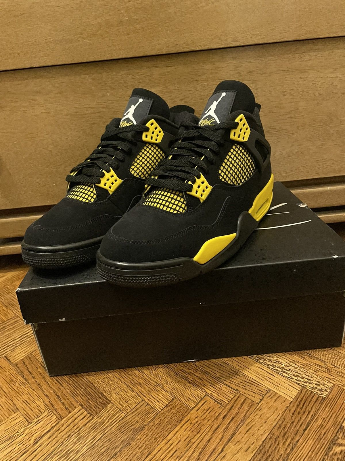 Jordan Brand Jordan 4 yellow thunder | Grailed