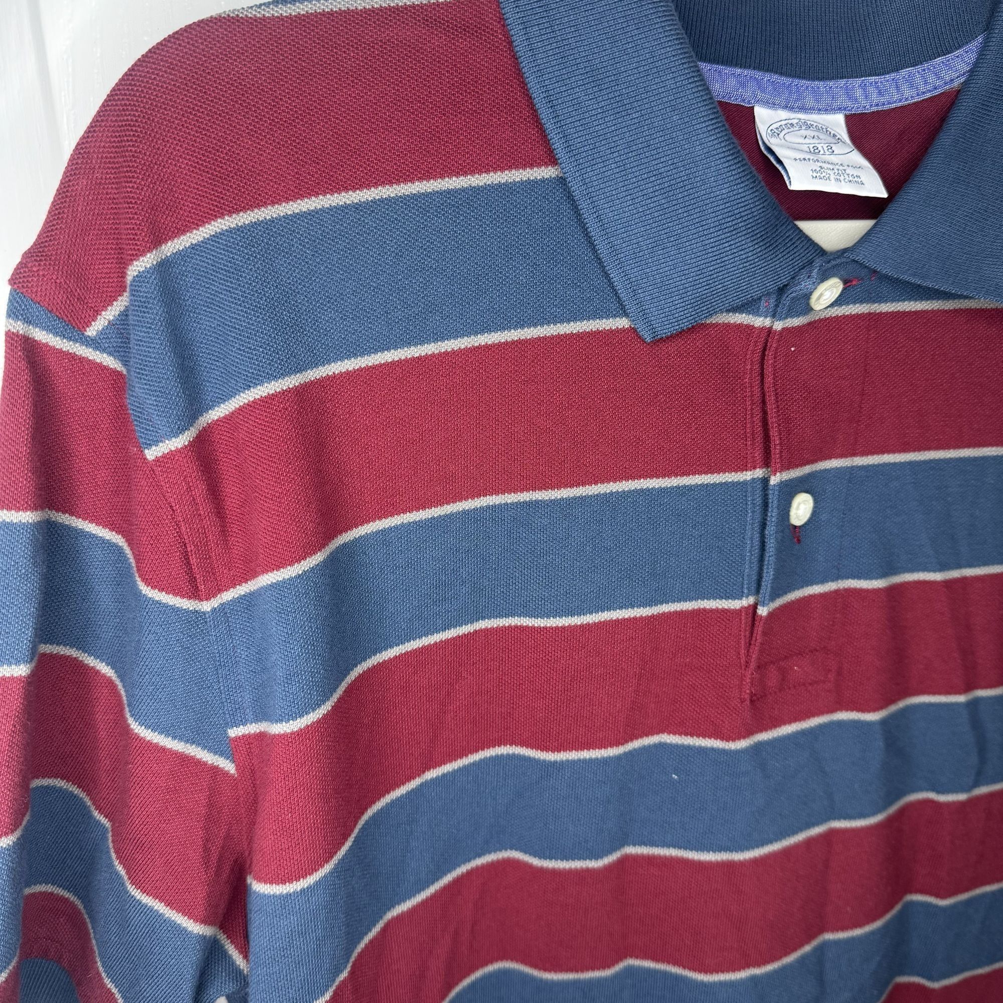 Brooks Brothers Brooks Brothers Performance Polo Mens Slim Fit XXL Size US XXL / EU 58 / 5 - 5 Thumbnail