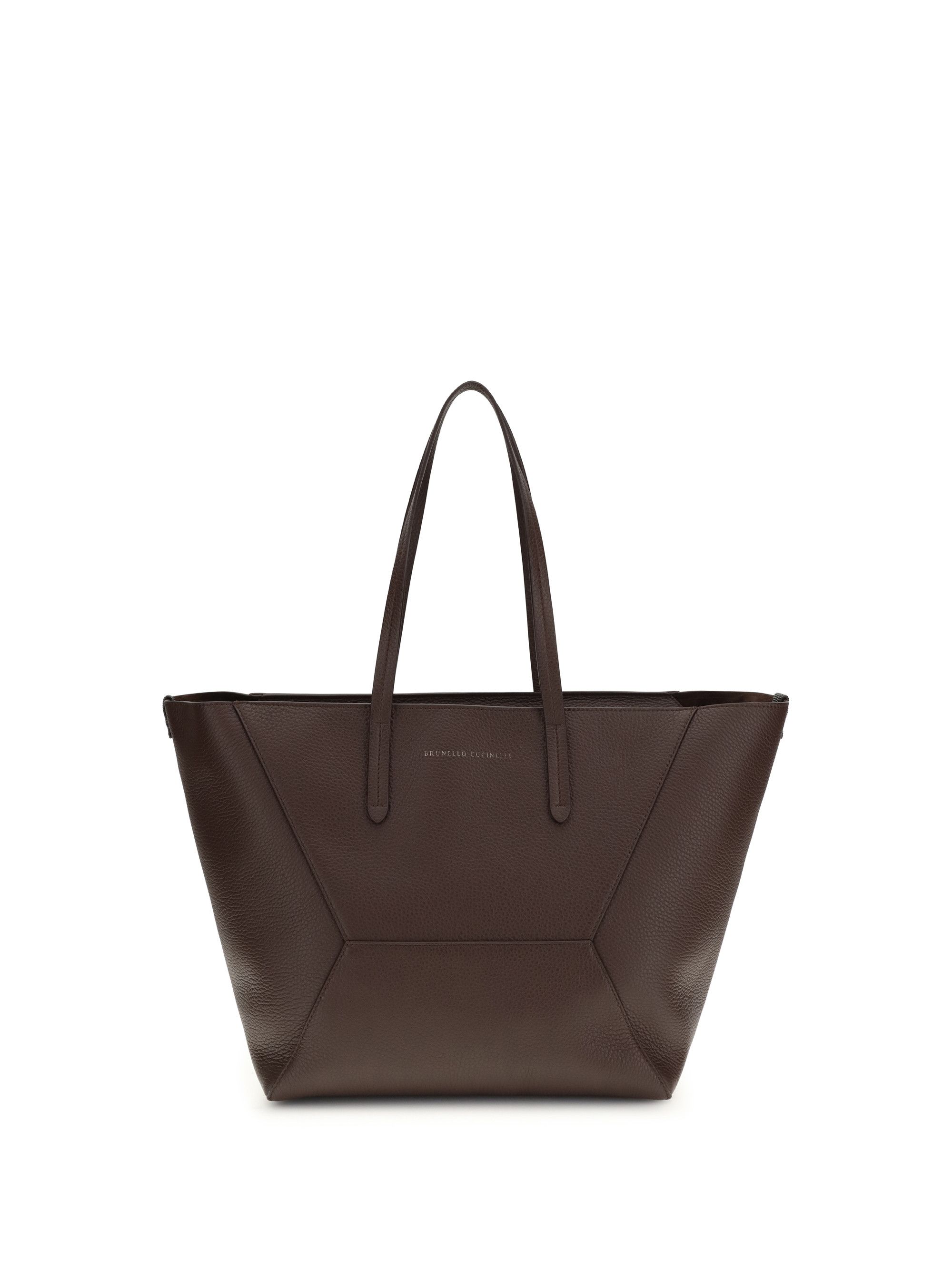 Brunello Cucinelli Leather Tote Bag Size ONE SIZE - 1 Thumbnail