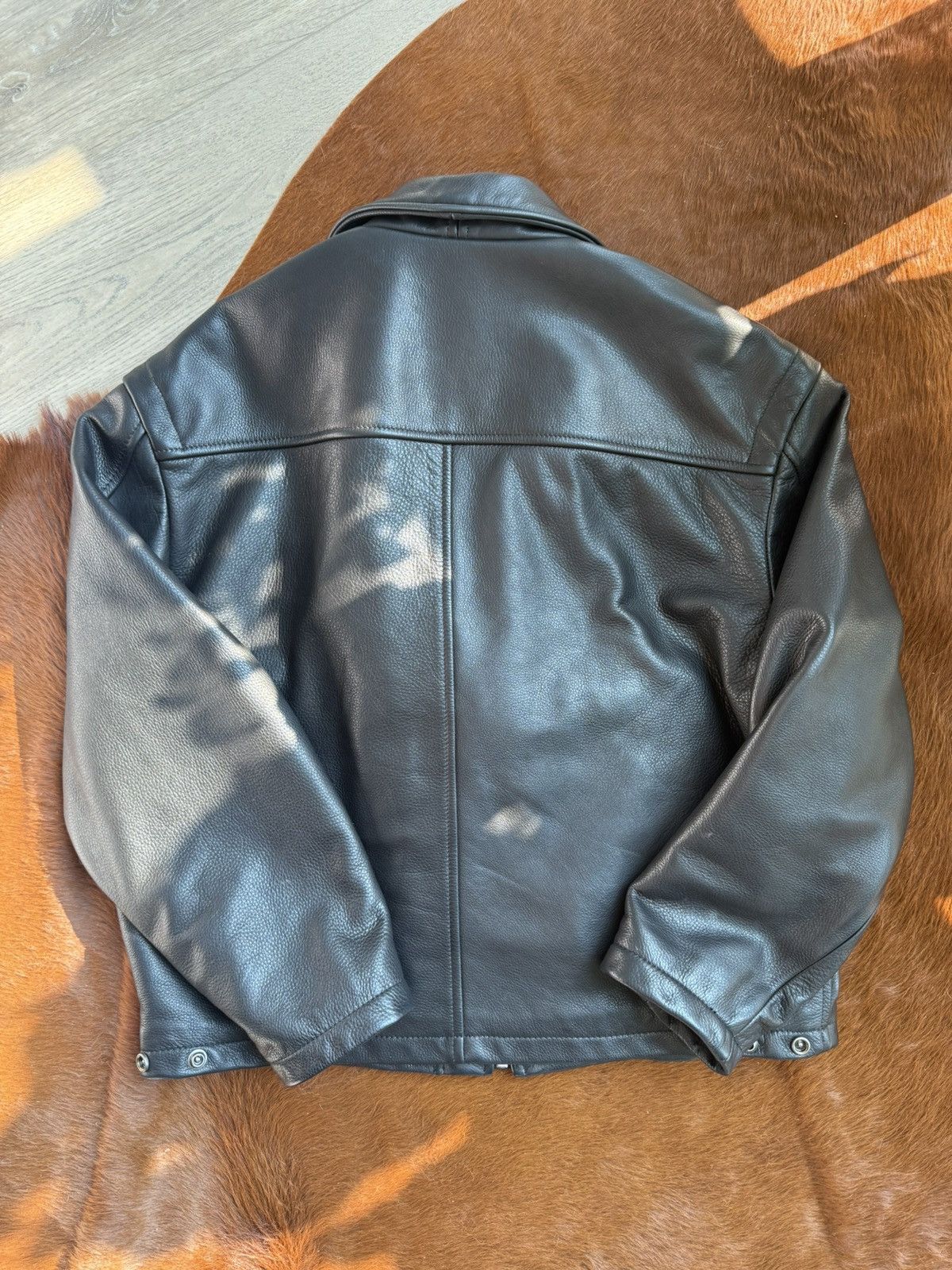 Schott × Supreme Supreme Schott Leather Clip Jacket Size US M / EU 48-50 / 2 - 8 Thumbnail