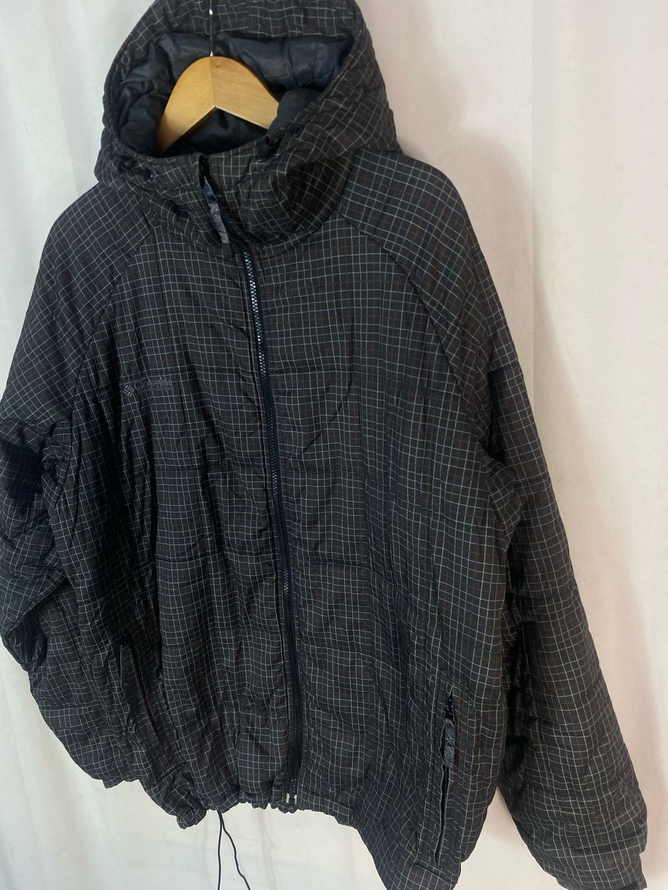 Columbia Colombia down puffer hoodie zipper jacket Size US XL / EU 56 / 4 - 3 Thumbnail
