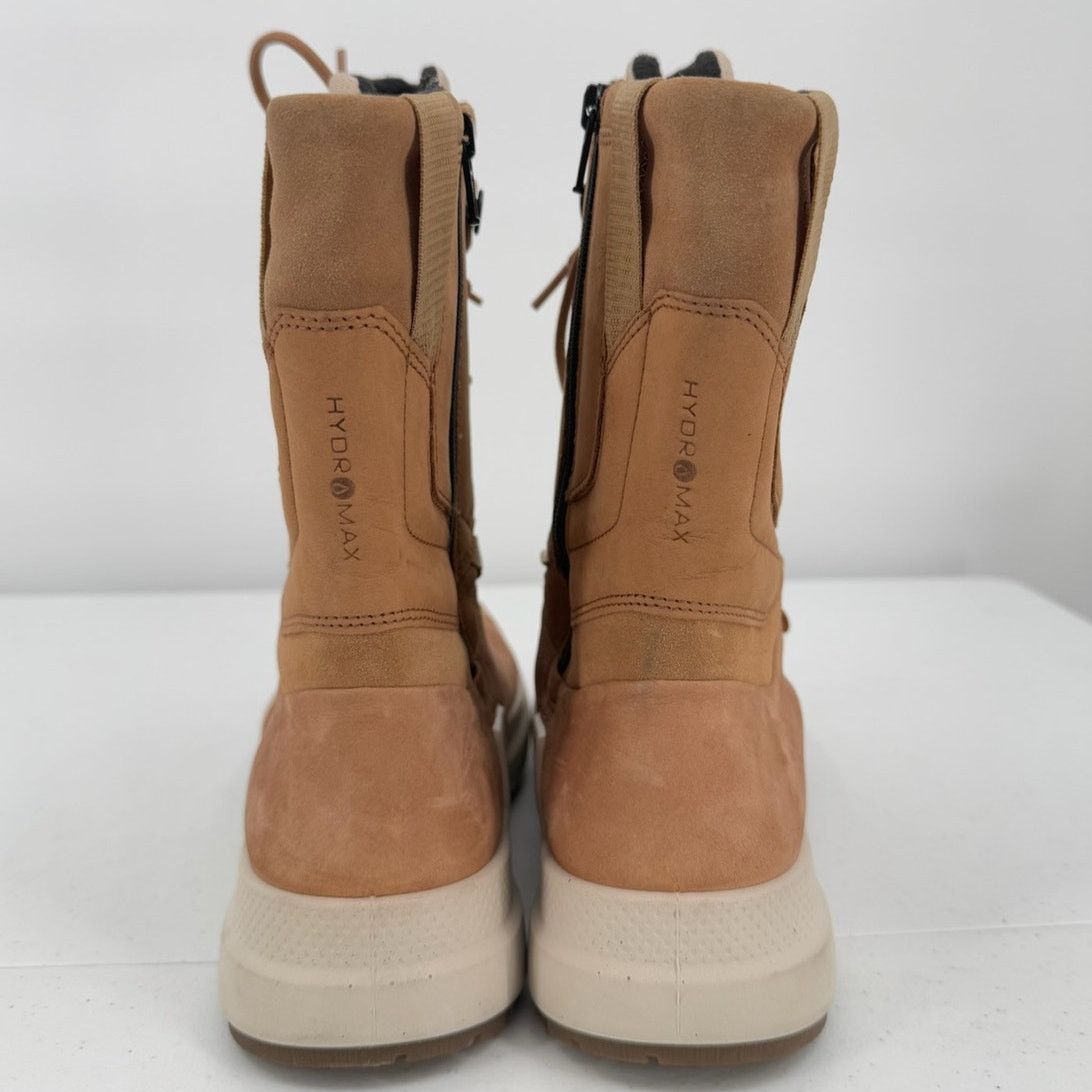 Ecco NWT Ecco Women's Tan Solice Leather Insulated High Boots Size US 8 / IT 38 - 8 Thumbnail