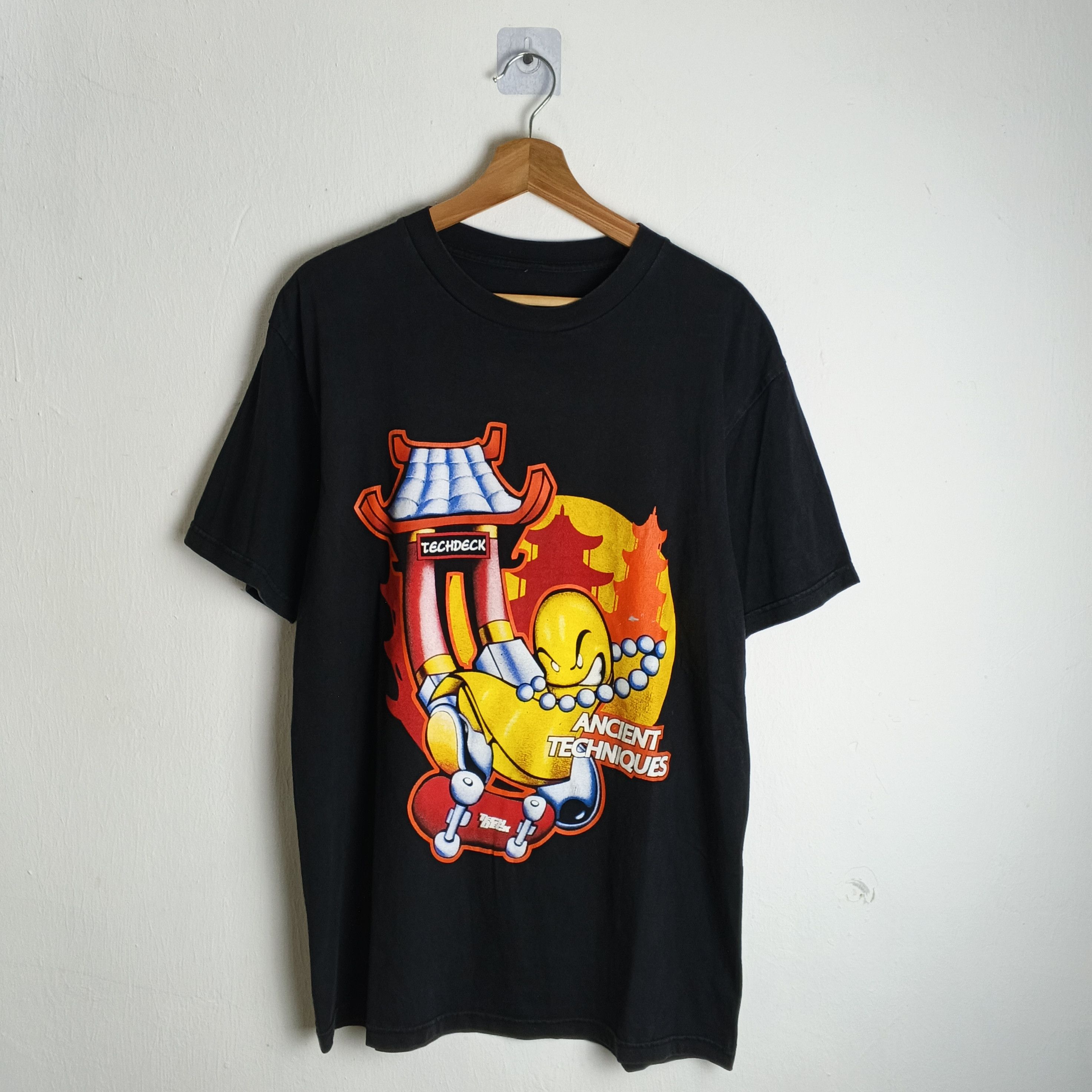 Independent Truck Co. Vintage 90s Skate Techdeck Ancient T-Shirt Size US L / EU 52-54 / 3 - 1 Thumbnail