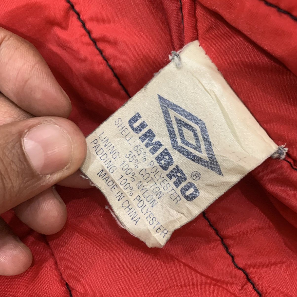 Umbro 🔥Vintage 90s Manchester United Umbro Training Jacket Size US M / EU 48-50 / 2 - 16 Thumbnail