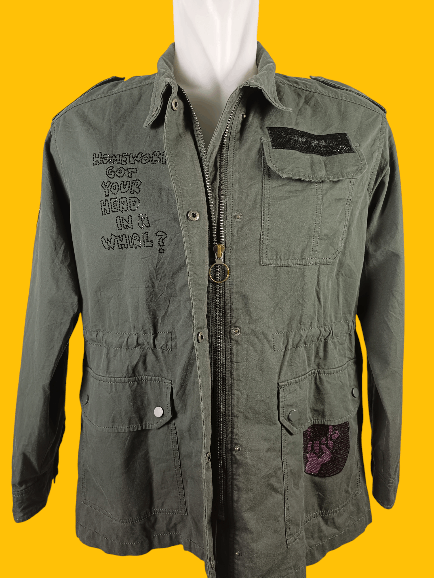 GGPX X KEITH HARING ANDY MOUSE Parka Jacket